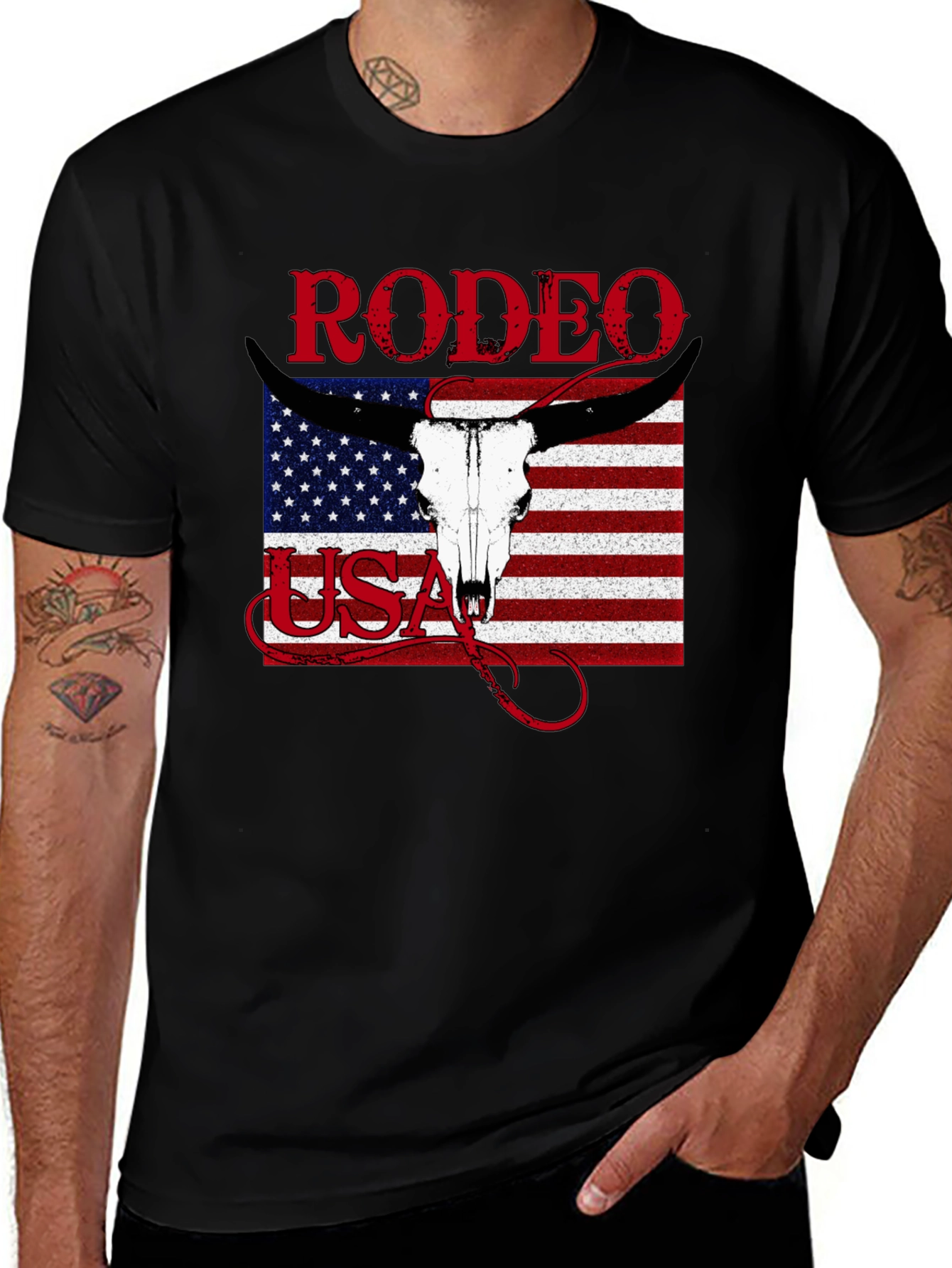 Variant 6 of Rodeo USA Graphic T-Shirt