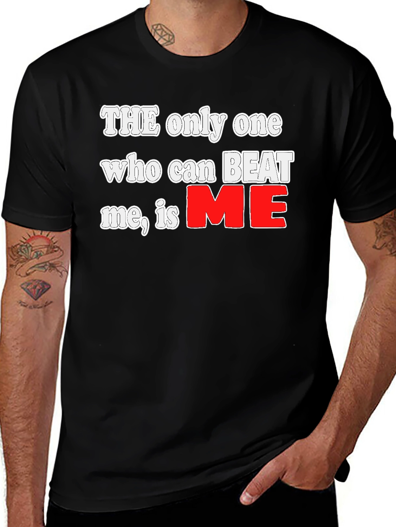 Variant 4 of The Only One Graphic Tee - Motivational Shirt