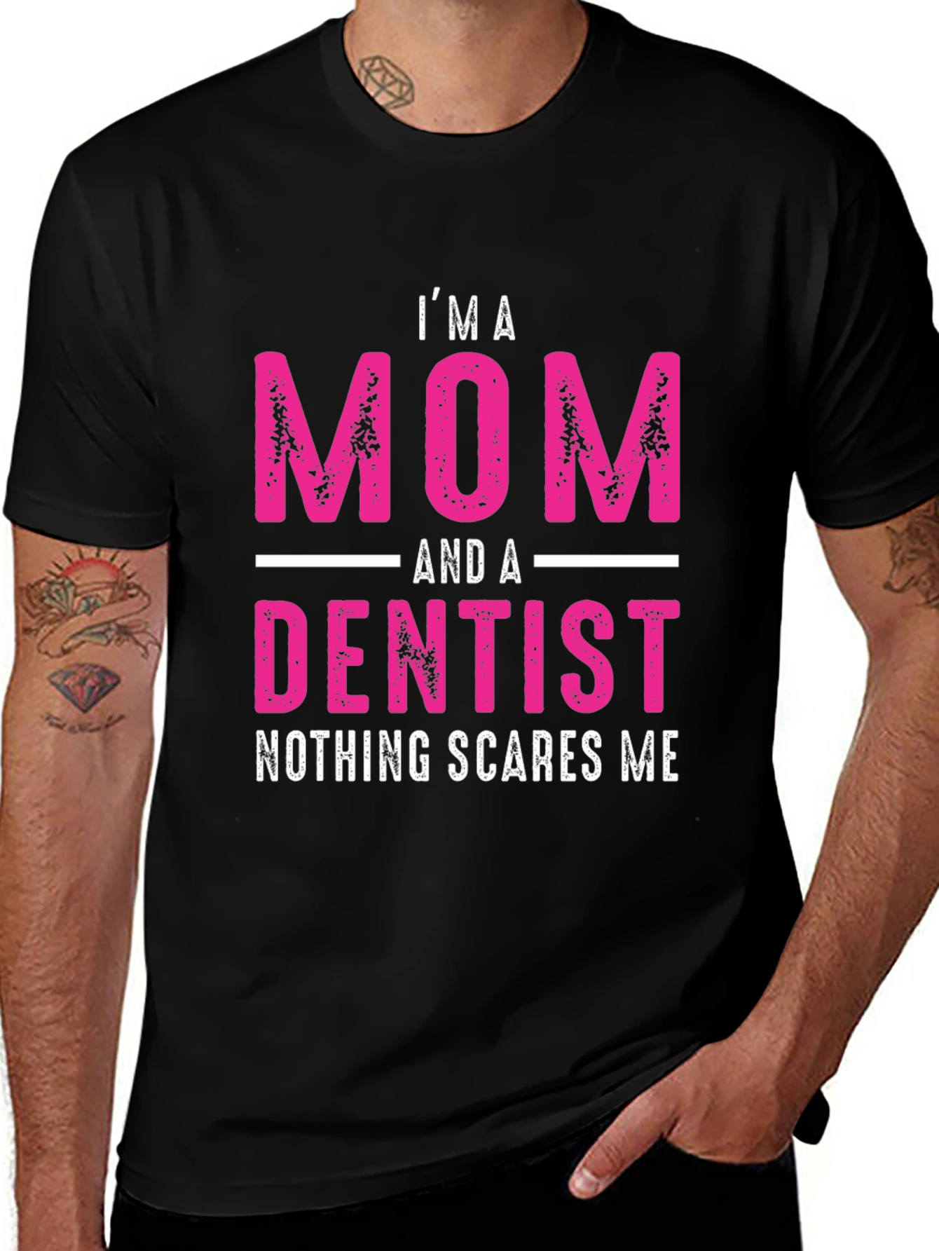 Variant 20 of I'm a Mom and a Dentist T-Shirt