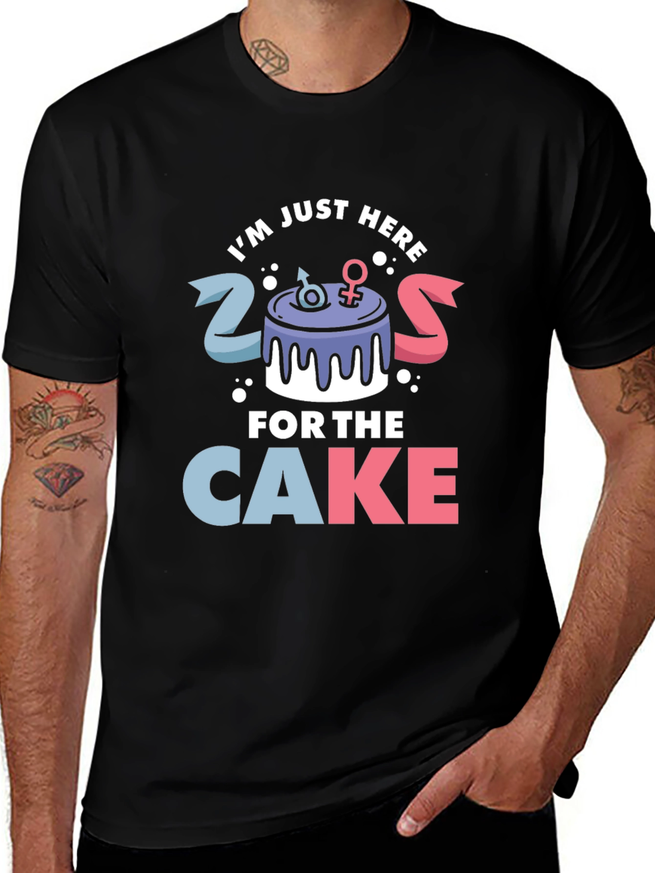 Variant 29 of Gender Reveal Cake T-Shirt