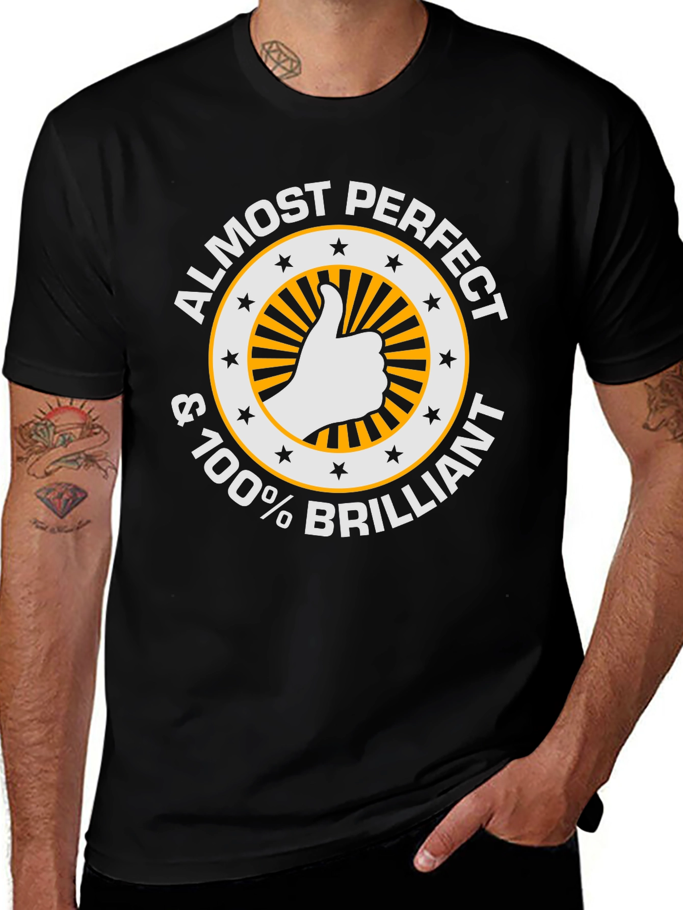 Variant 16 of Almost Perfect Brilliant Graphic Tee