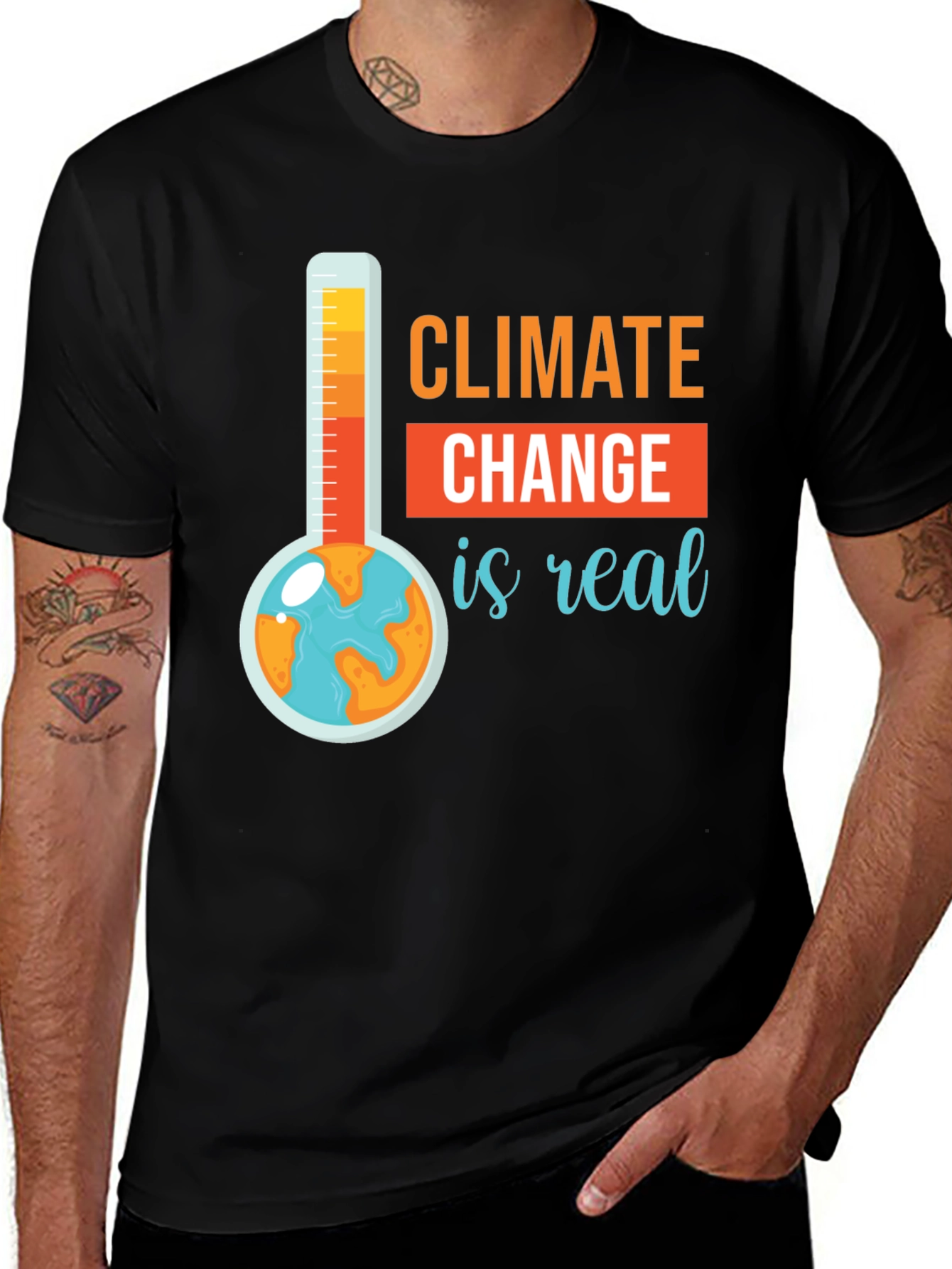 Climate Change is Real Graphic Tee
