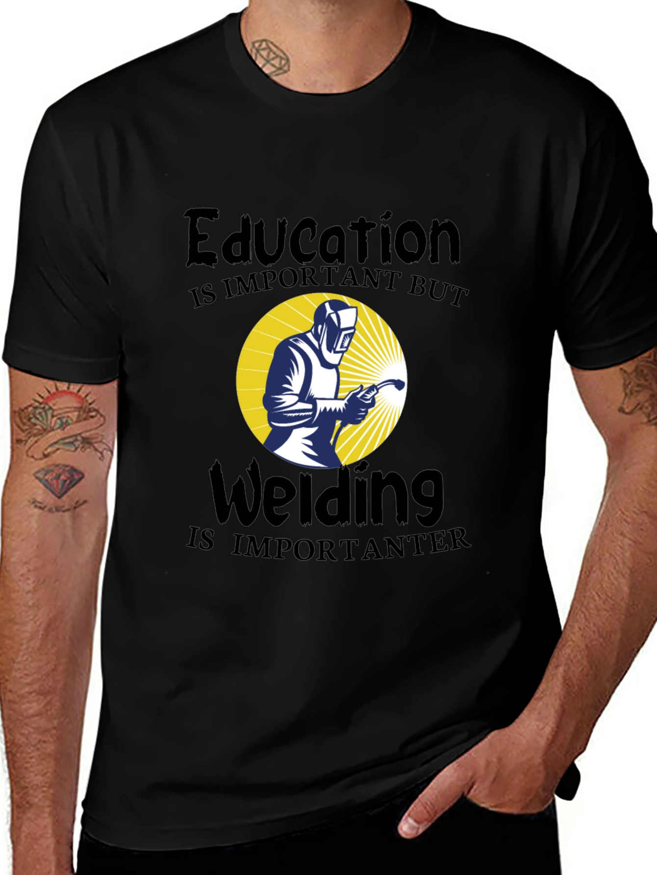 Variant 4 of Welding is Importanter T-Shirt