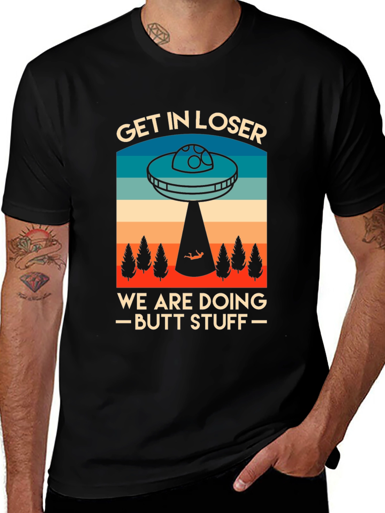 Variant 29 of Get In Loser Alien T-Shirt