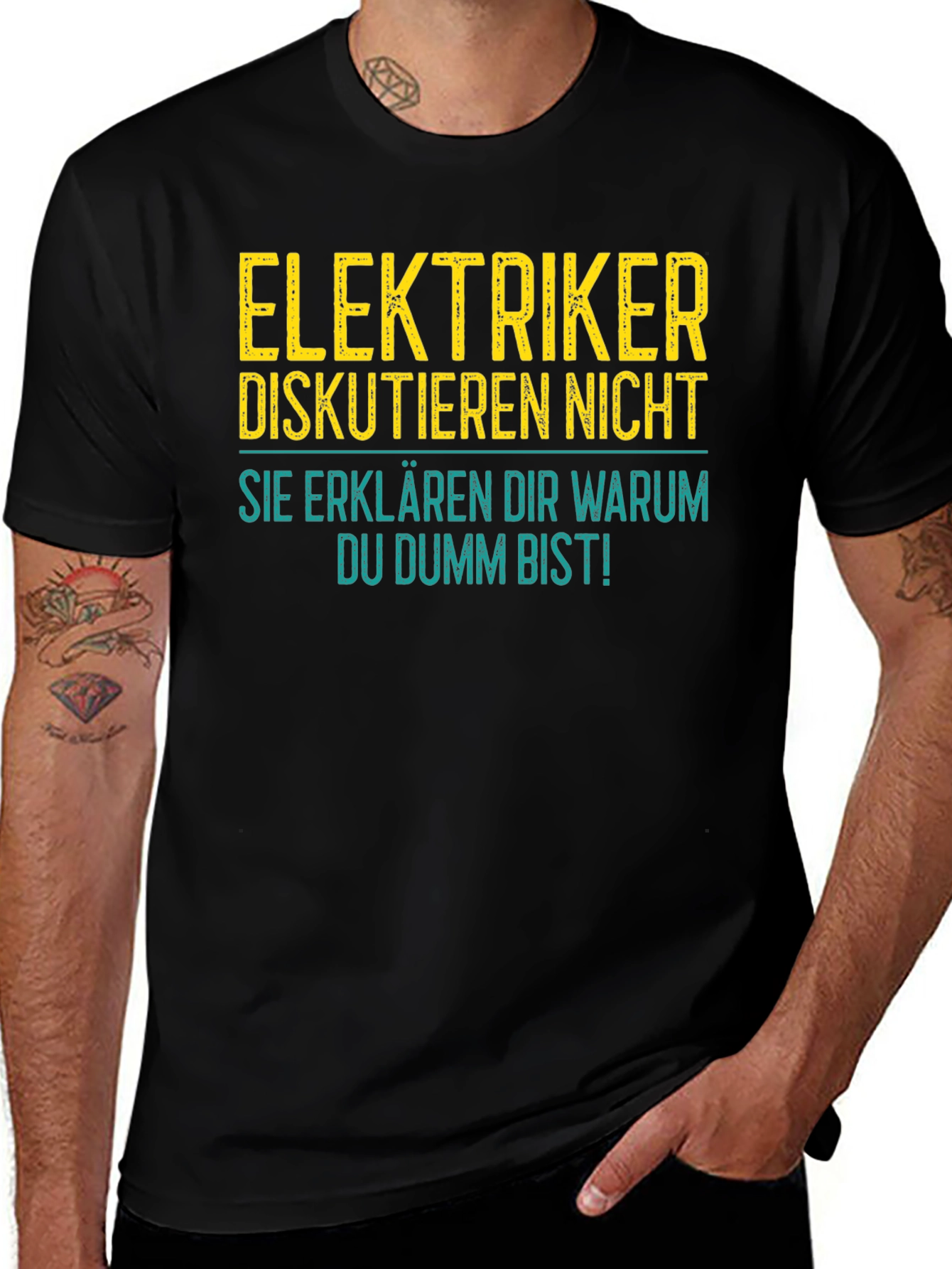 Variant 3 of Elektriker Fun T-Shirt
