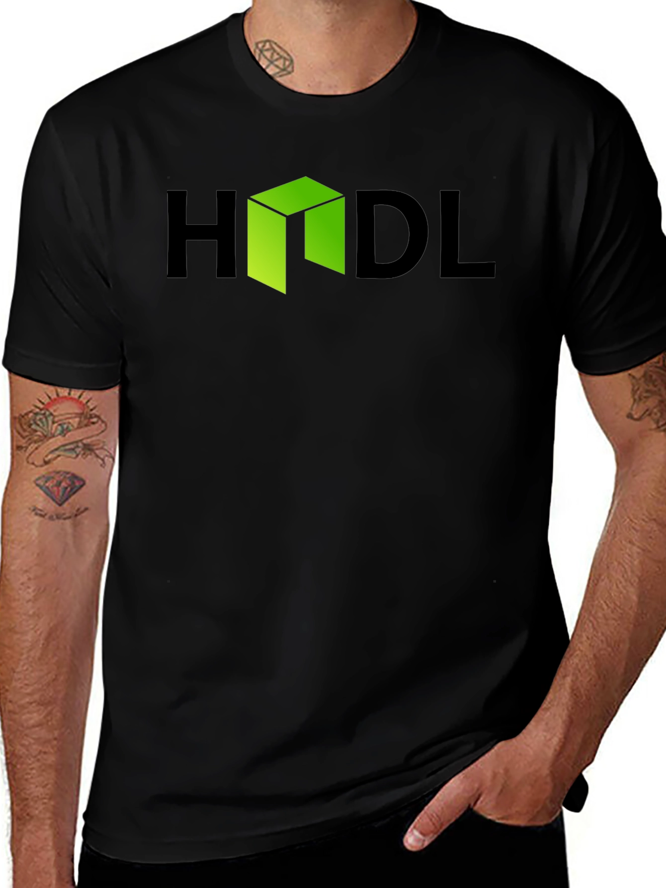Variant 17 of HODL Crypto T-Shirt - Bitcoin Blockchain Tee