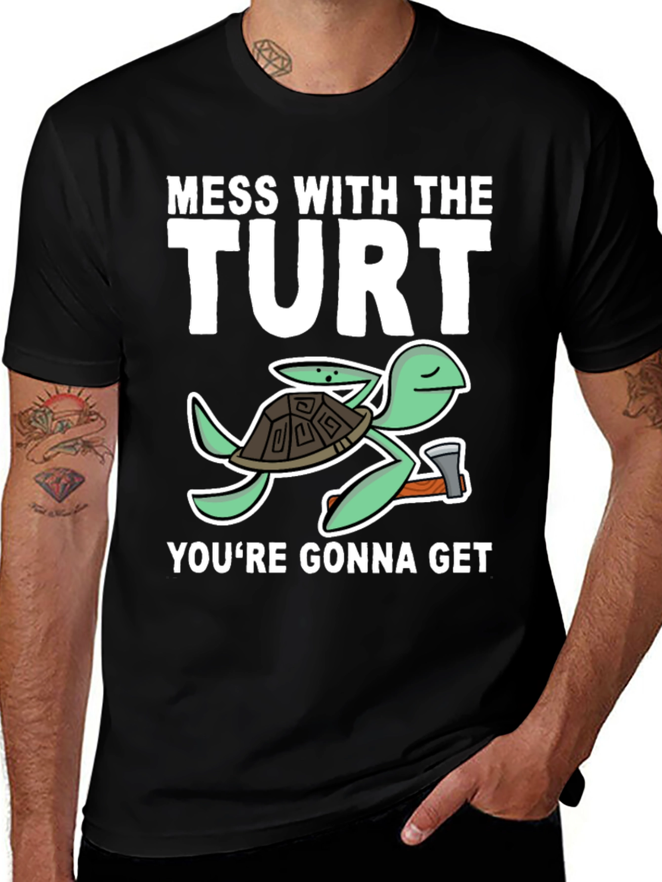 Variant 4 of Mess With The Turt T-Shirt