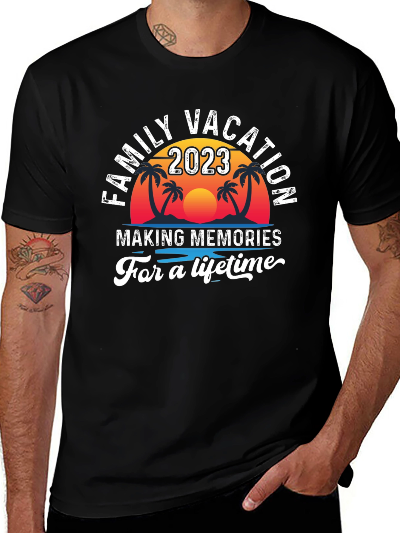 Variant 16 of Family Vacation 2023 T-Shirt