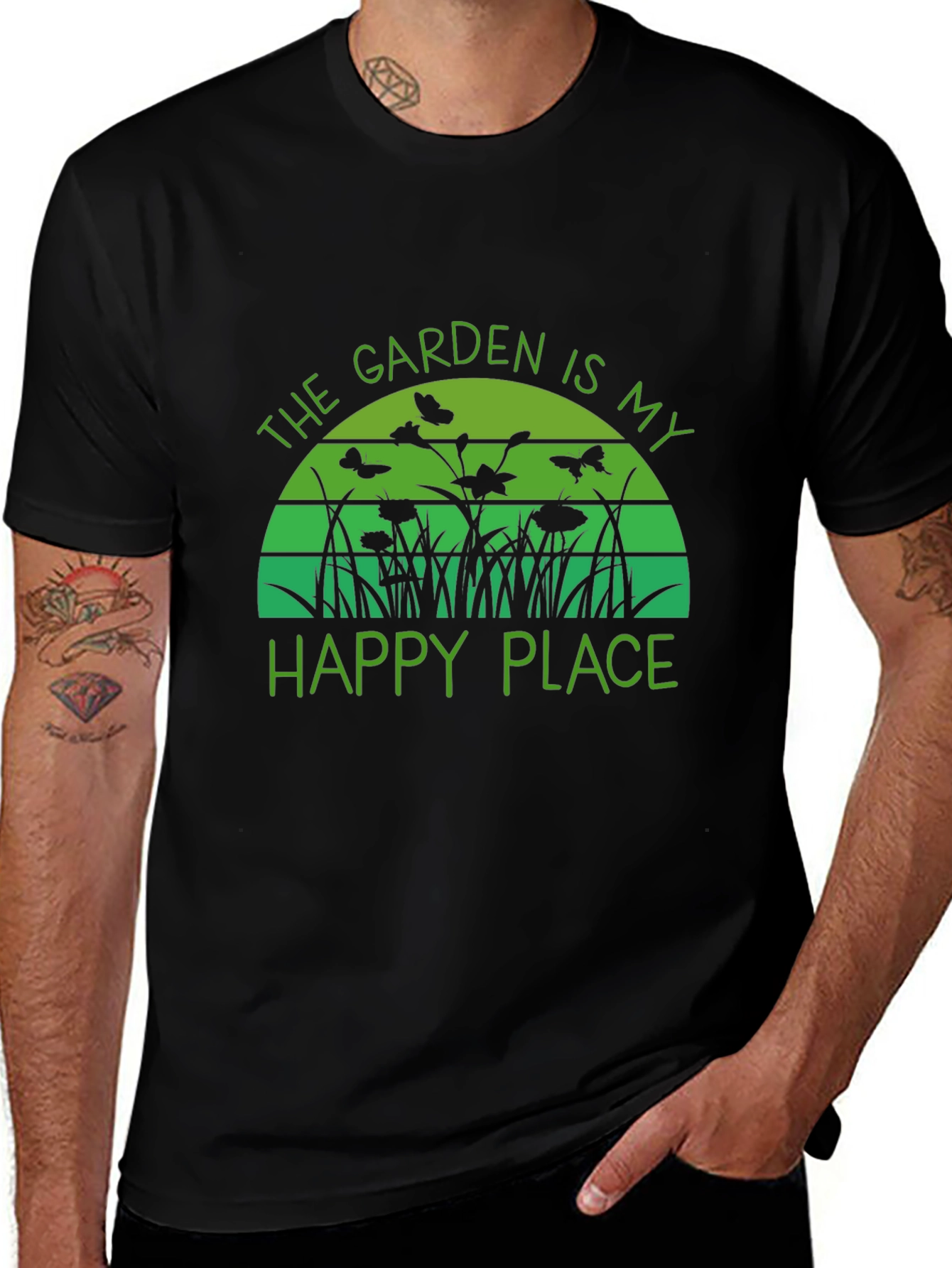 Variant 26 of Garden is My Happy Place T-Shirt