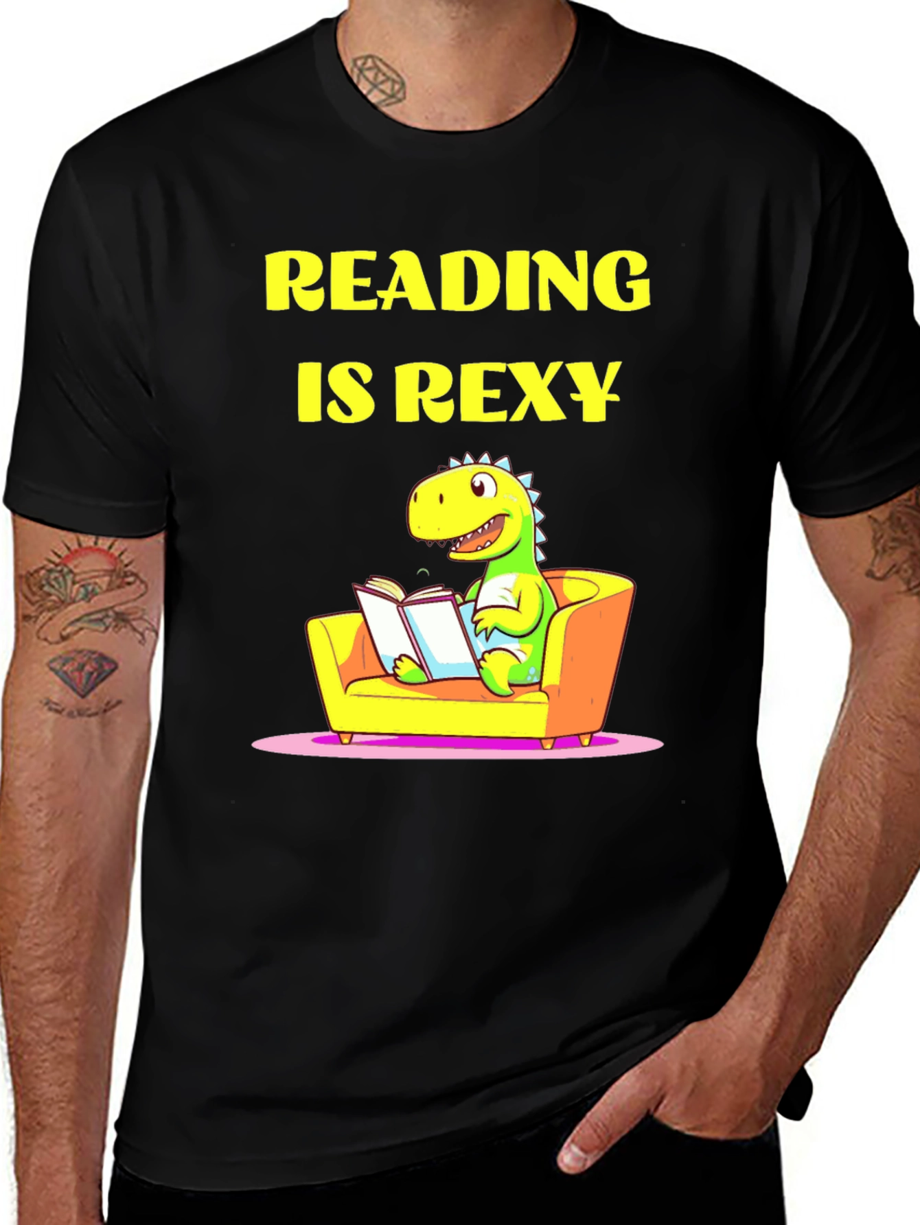 Variant 8 of Reading is Rexy T-Shirt