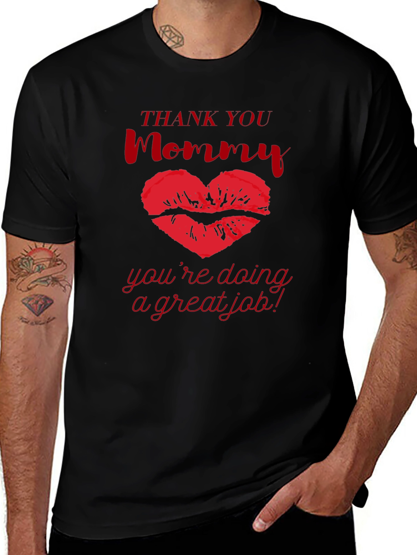 Variant 17 of Thank You Mommy Graphic Tee