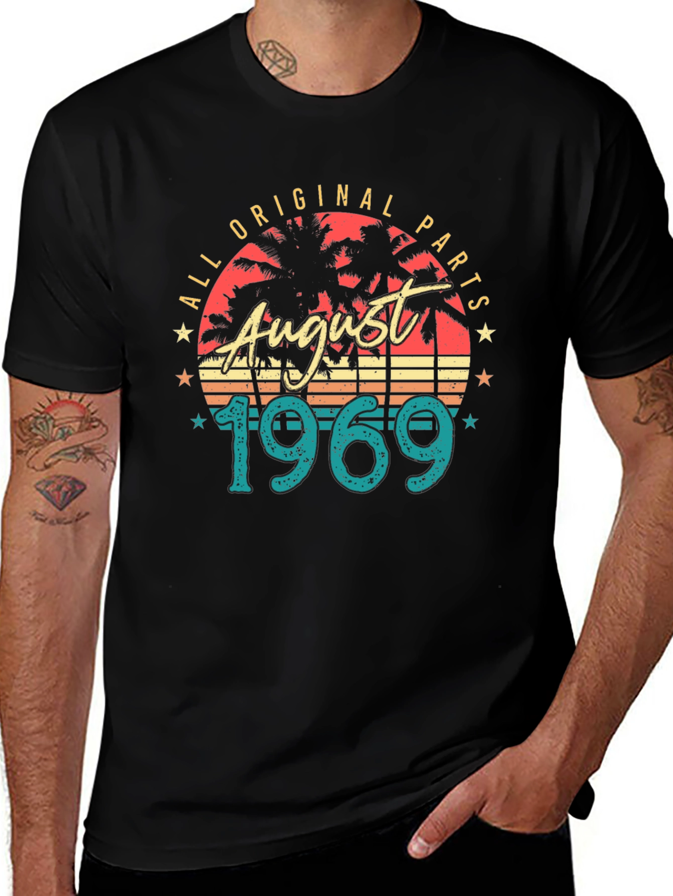 August 1969 All Original Parts T-Shirt
