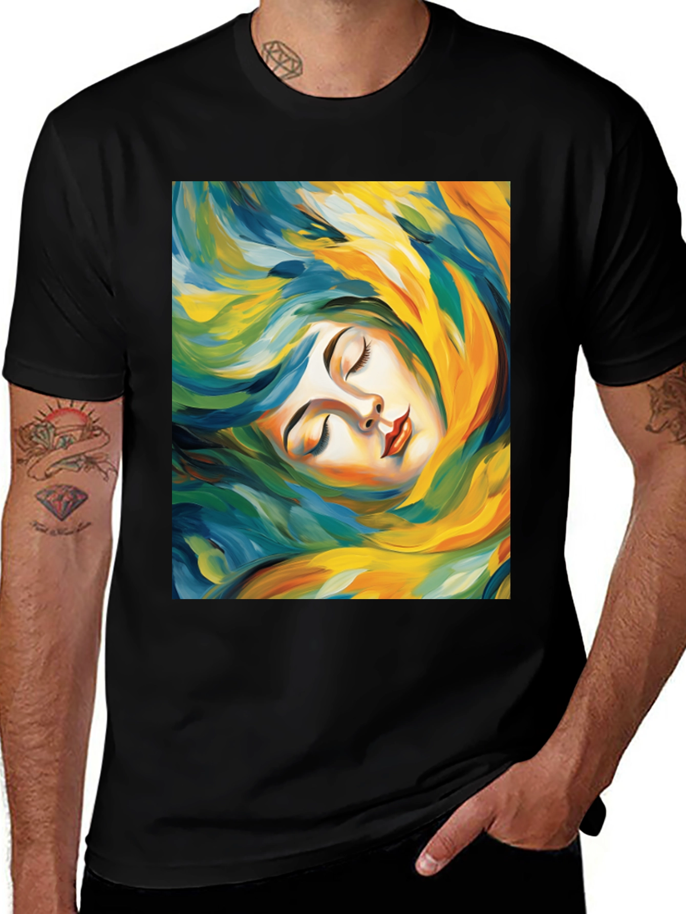 Variant 30 of Dreamscape Graphic Tee