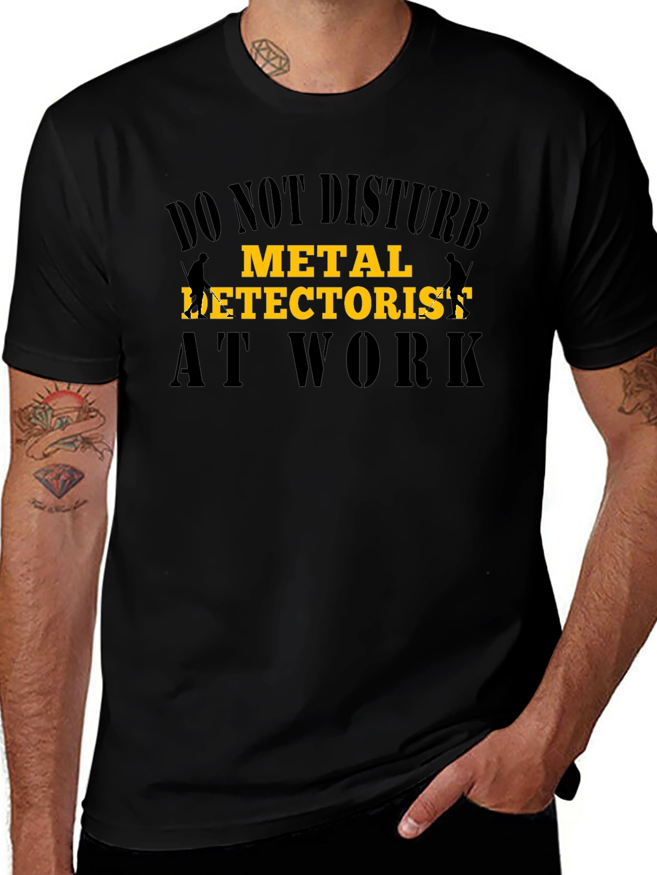 Variant 7 of Metal Detectorist T-Shirt - Do Not Disturb Tee