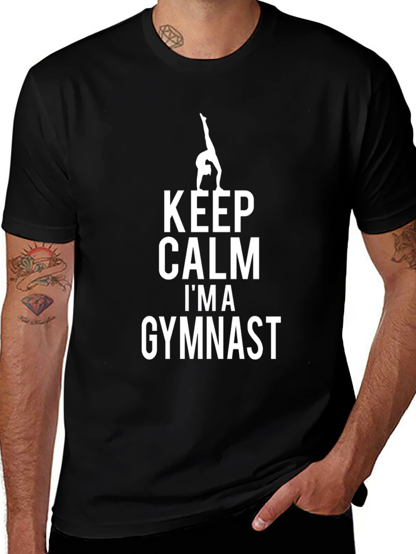 Variant 27 of Keep Calm I'm A Gymnast T-Shirt