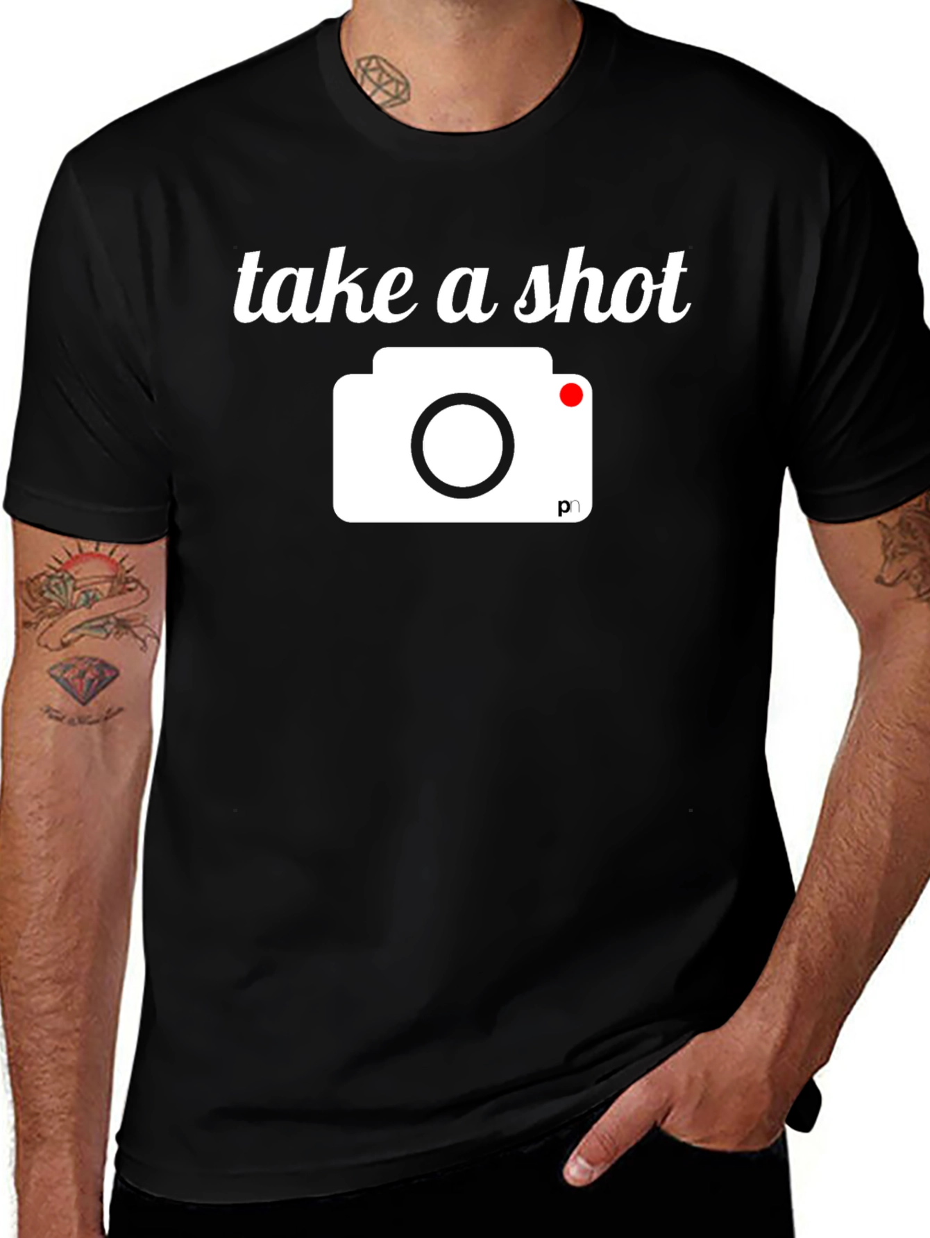 Variant 21 of Take a Shot Camera Graphic T-Shirt