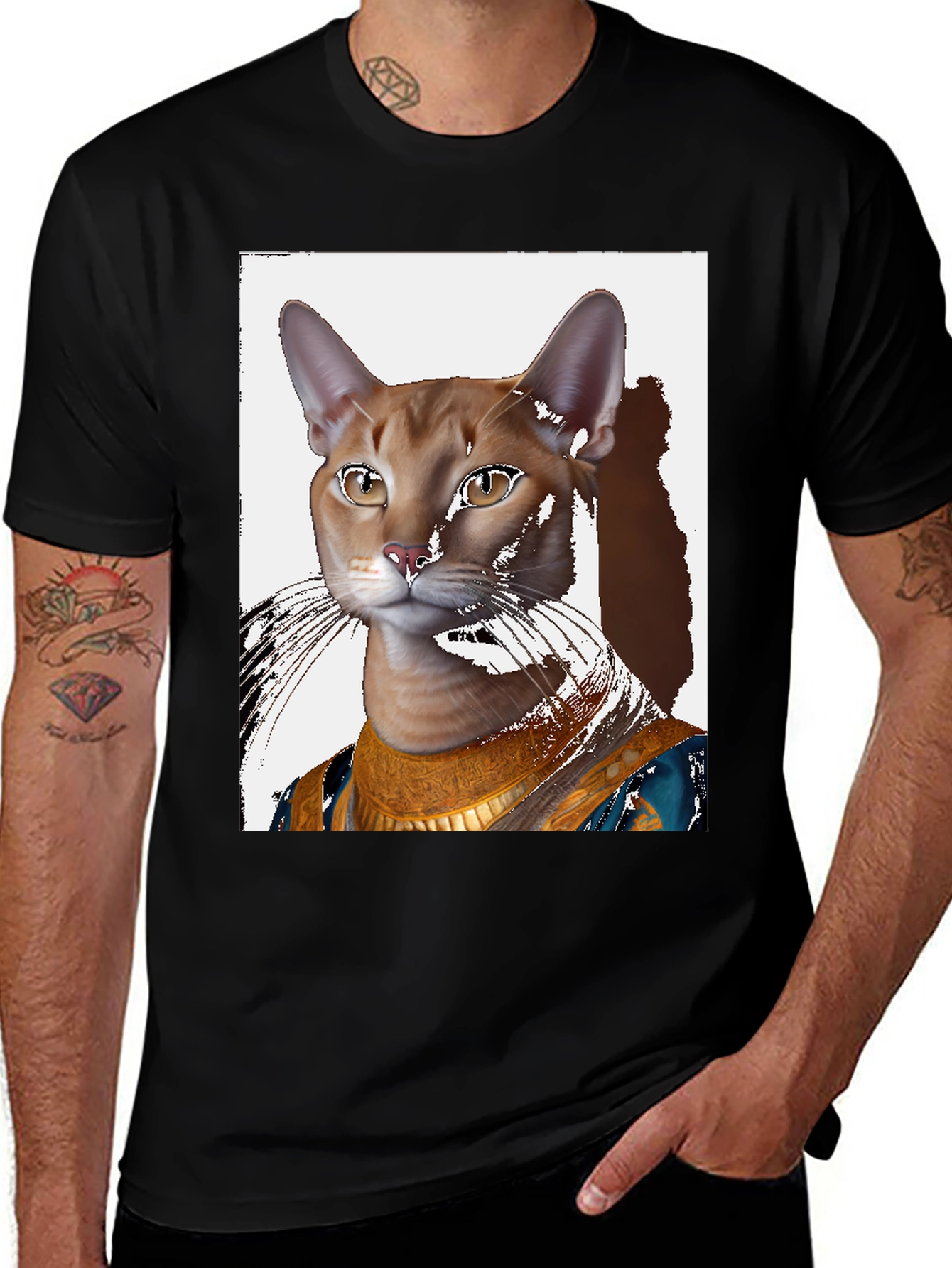 Variant 26 of Cat King T-Shirt