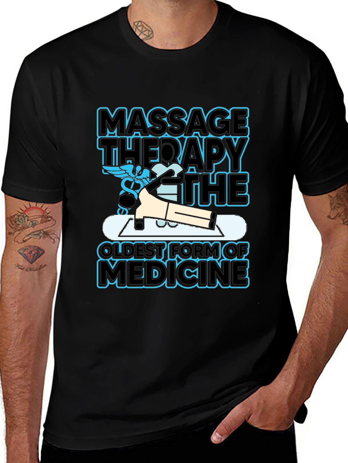 Variant 9 of Massage Therapy Medicine T-Shirt