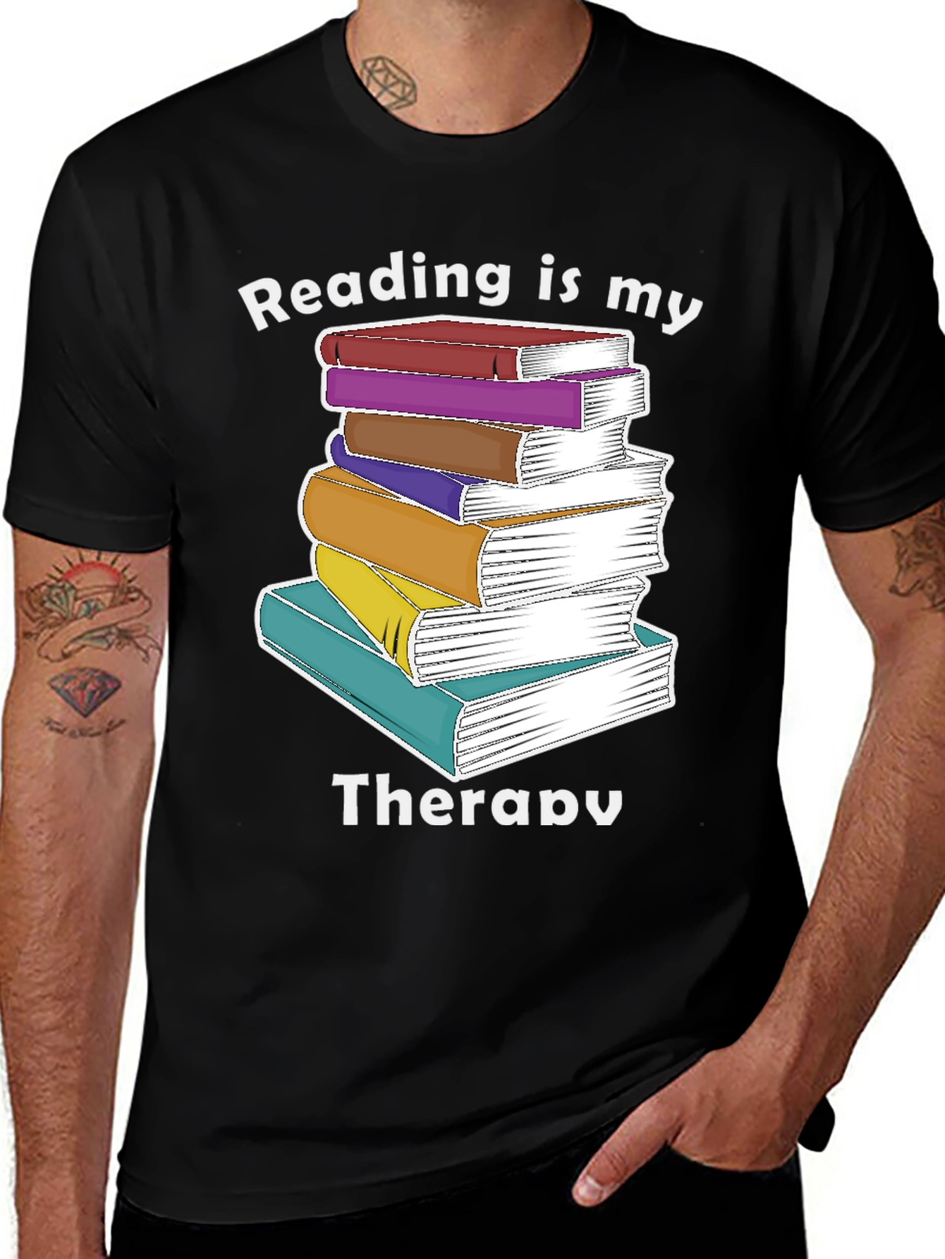Reading Is My Therapy T-Shirt