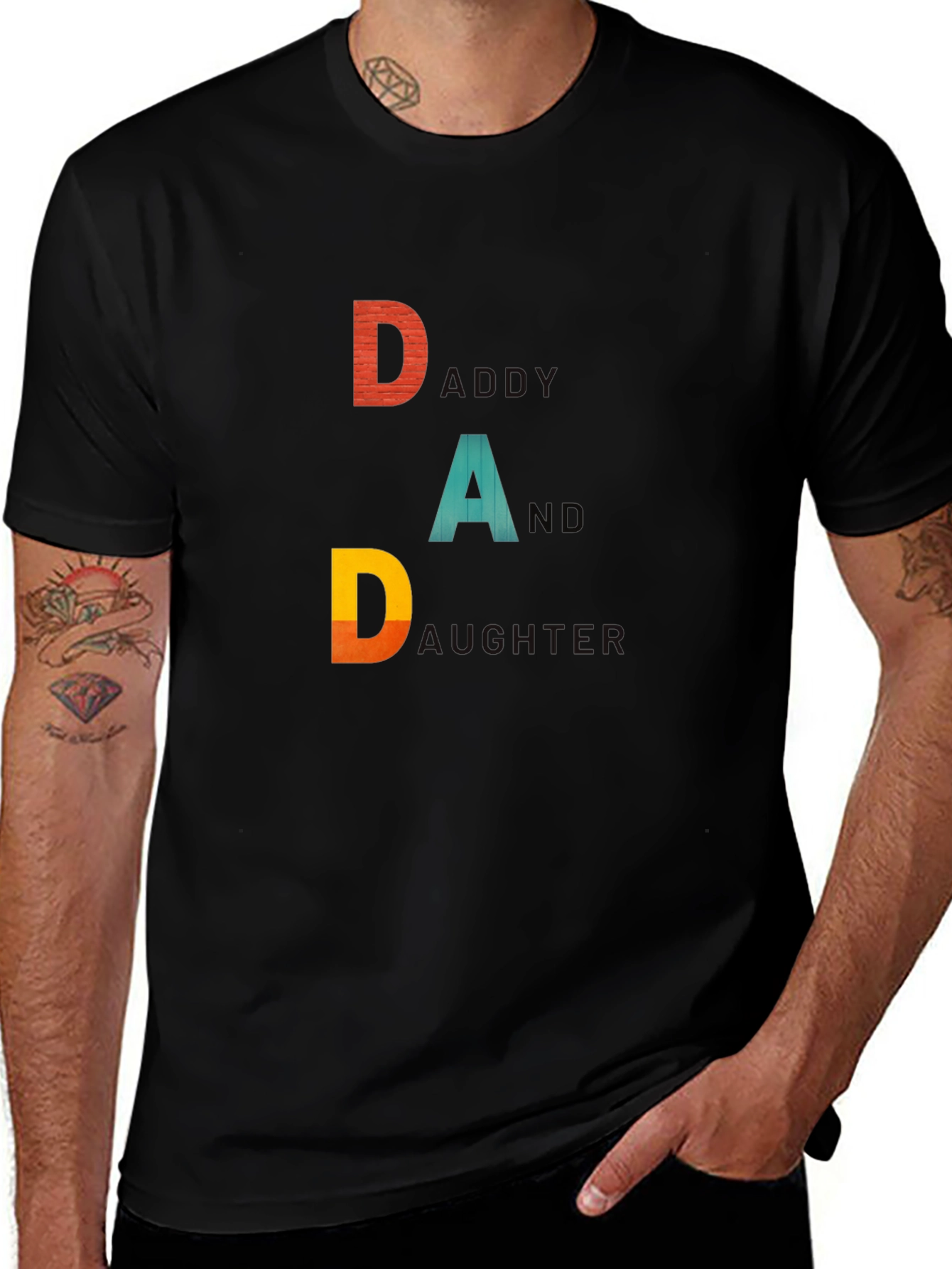 Dad and Daughter Graphic Tee