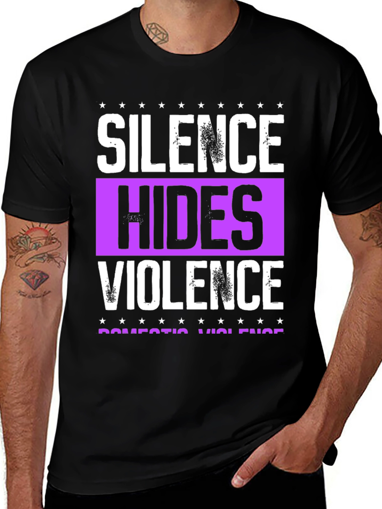Variant 15 of Silence Hides Violence T-Shirt