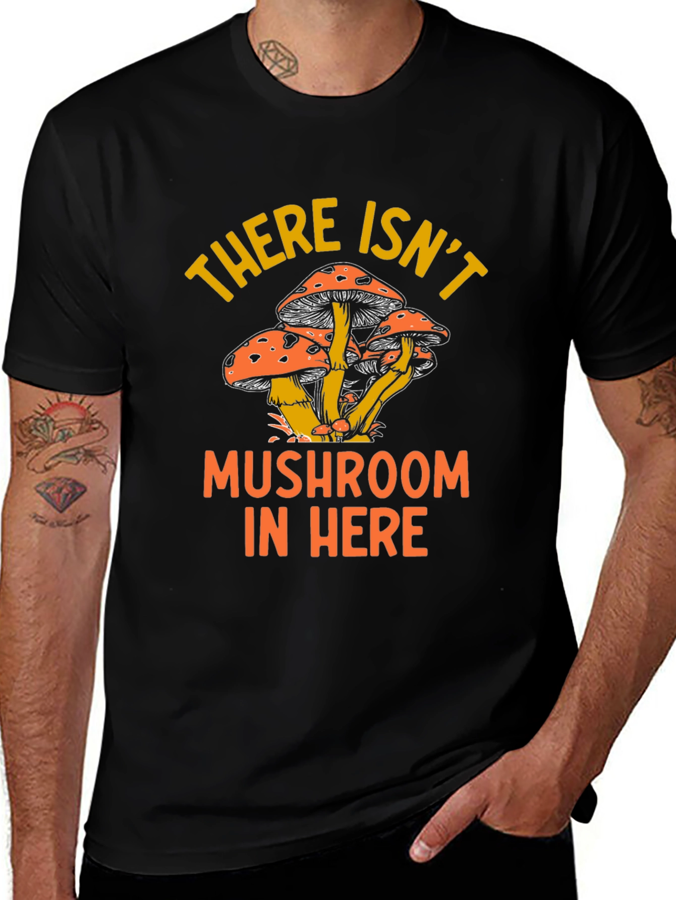 Variant 19 of Mushroom Humor Graphic T-Shirt