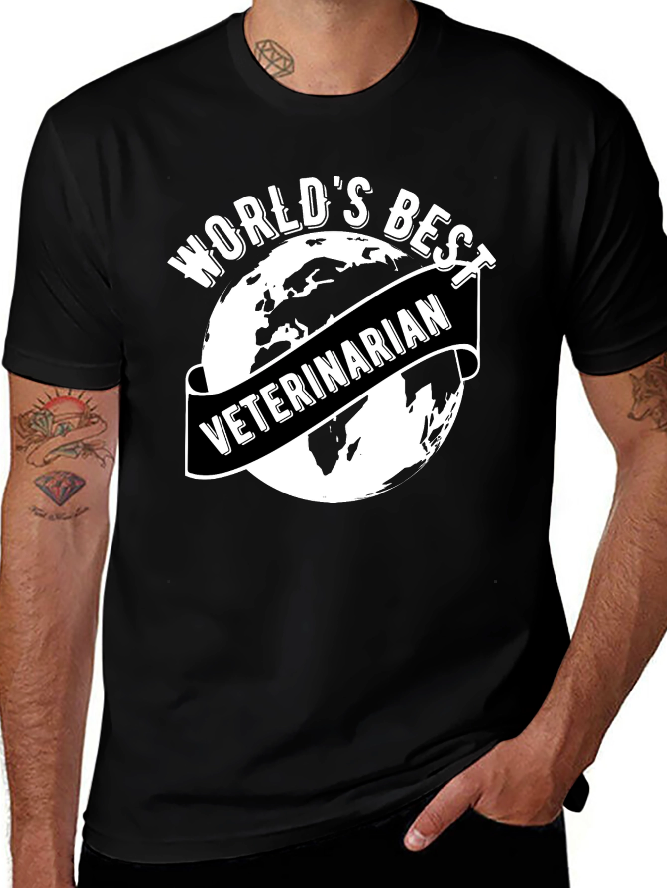Variant 29 of World's Best Veterinarian Graphic Tee