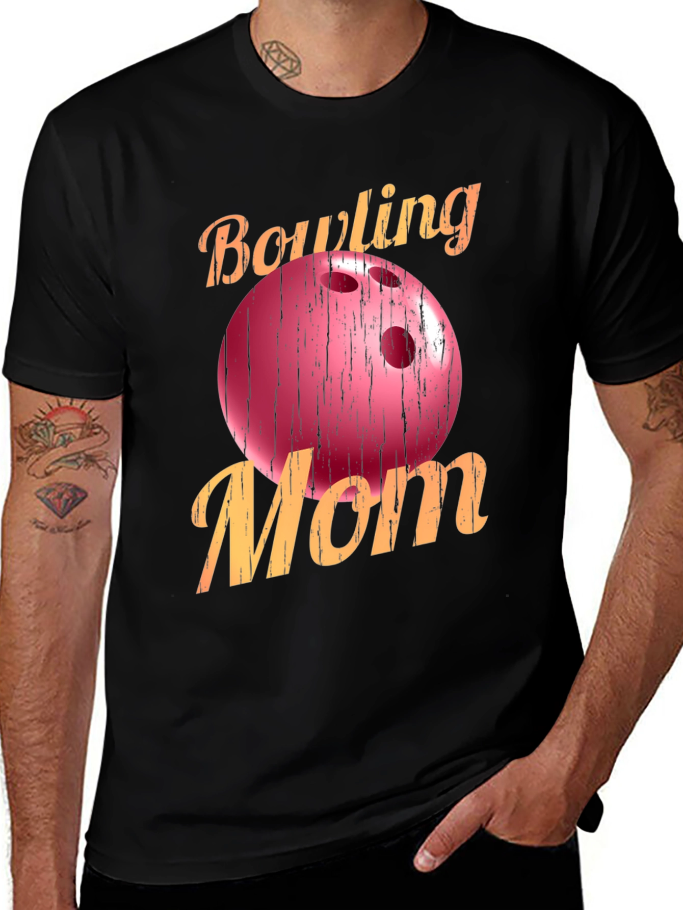 Bowling Mom T-Shirt - Strike Up the Fun!