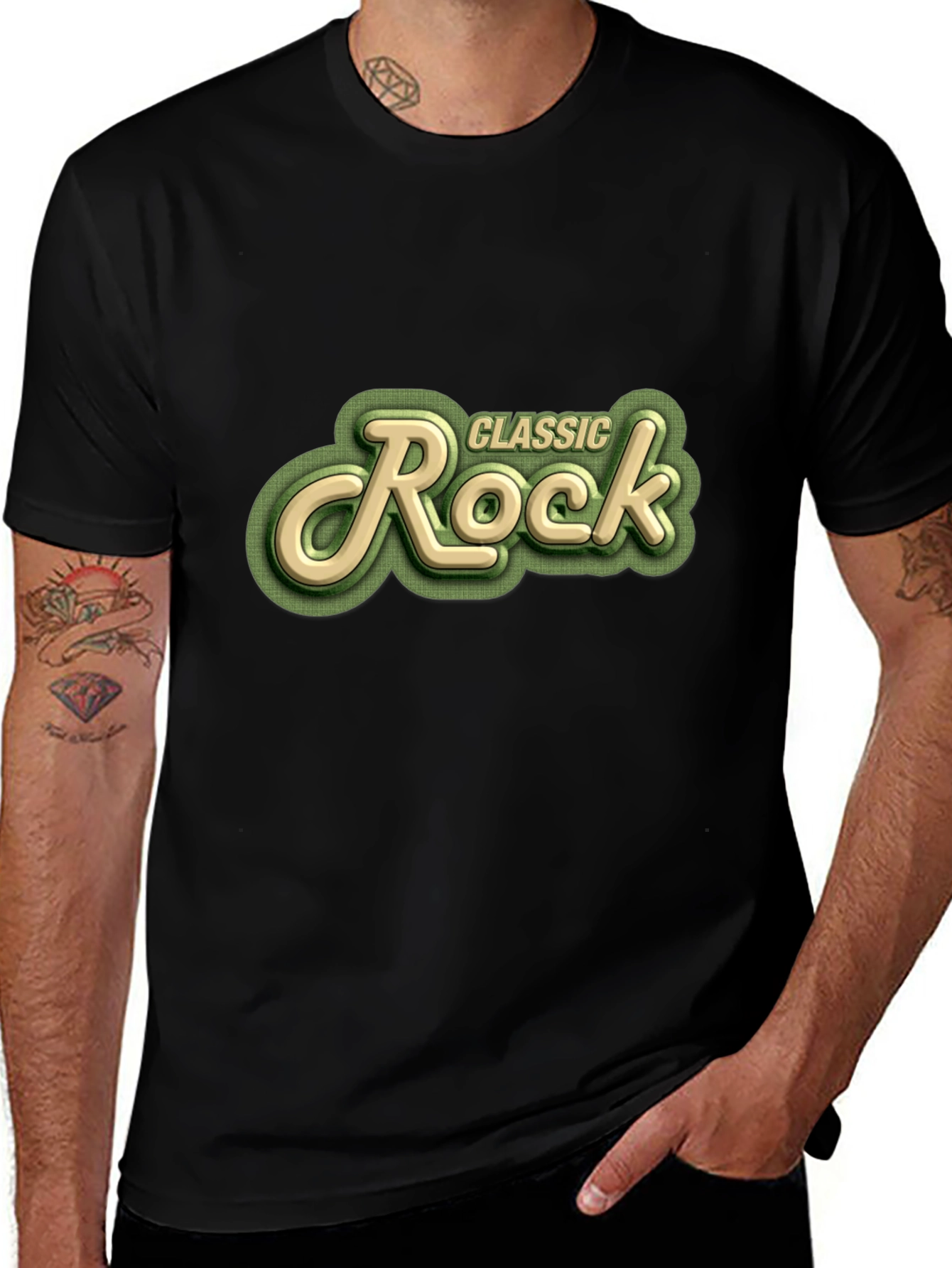 Classic Rock Black T-Shirt