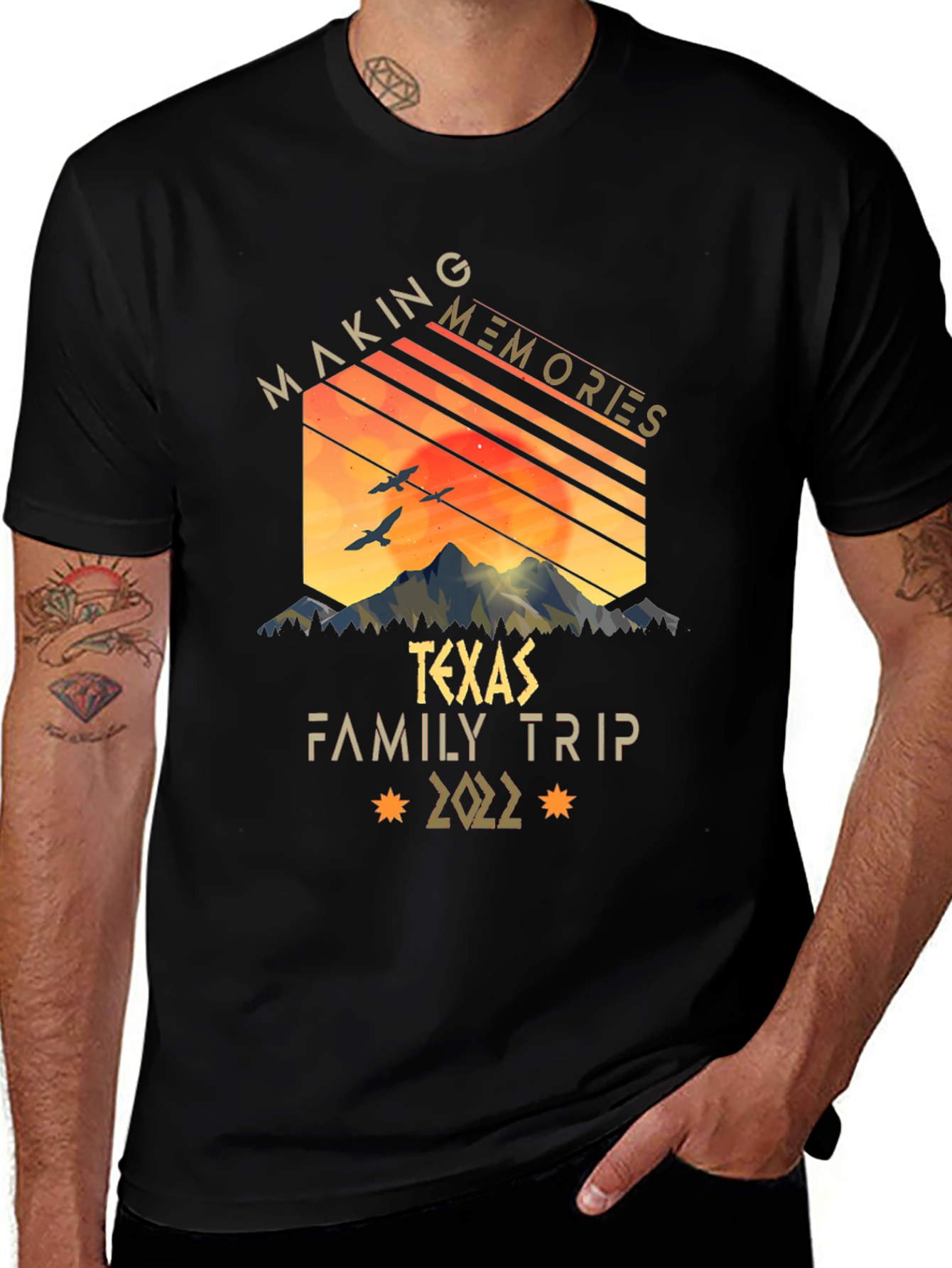 Texas Family Trip 2022 Graphic Tee