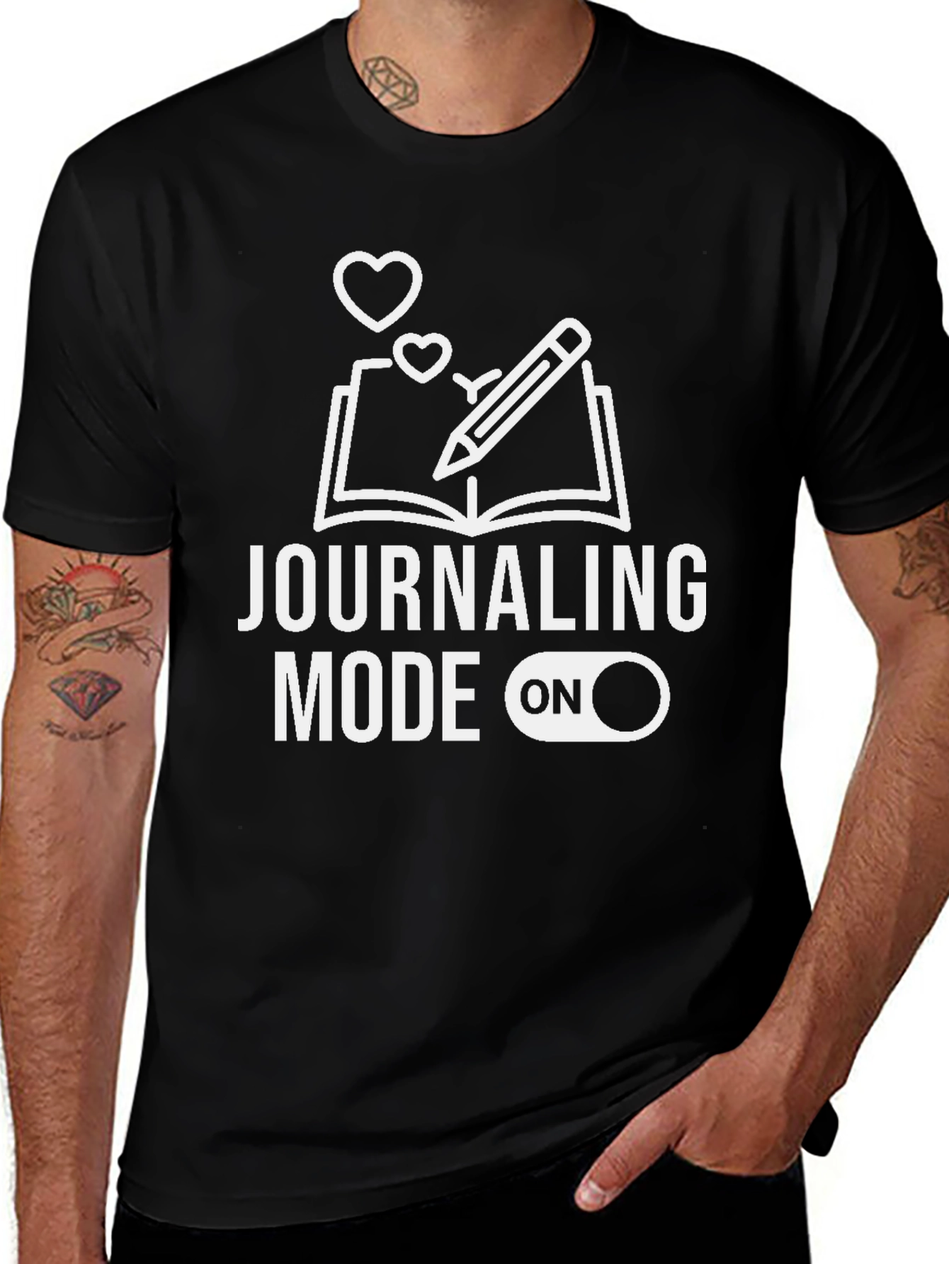 Journaling Mode On - Graphic Tee