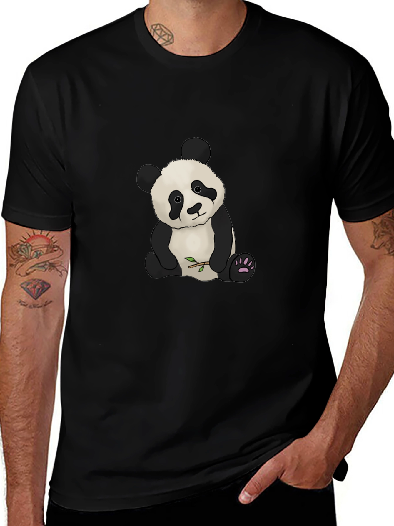 Variant 9 of Cute Panda Bear Graphic T-Shirt