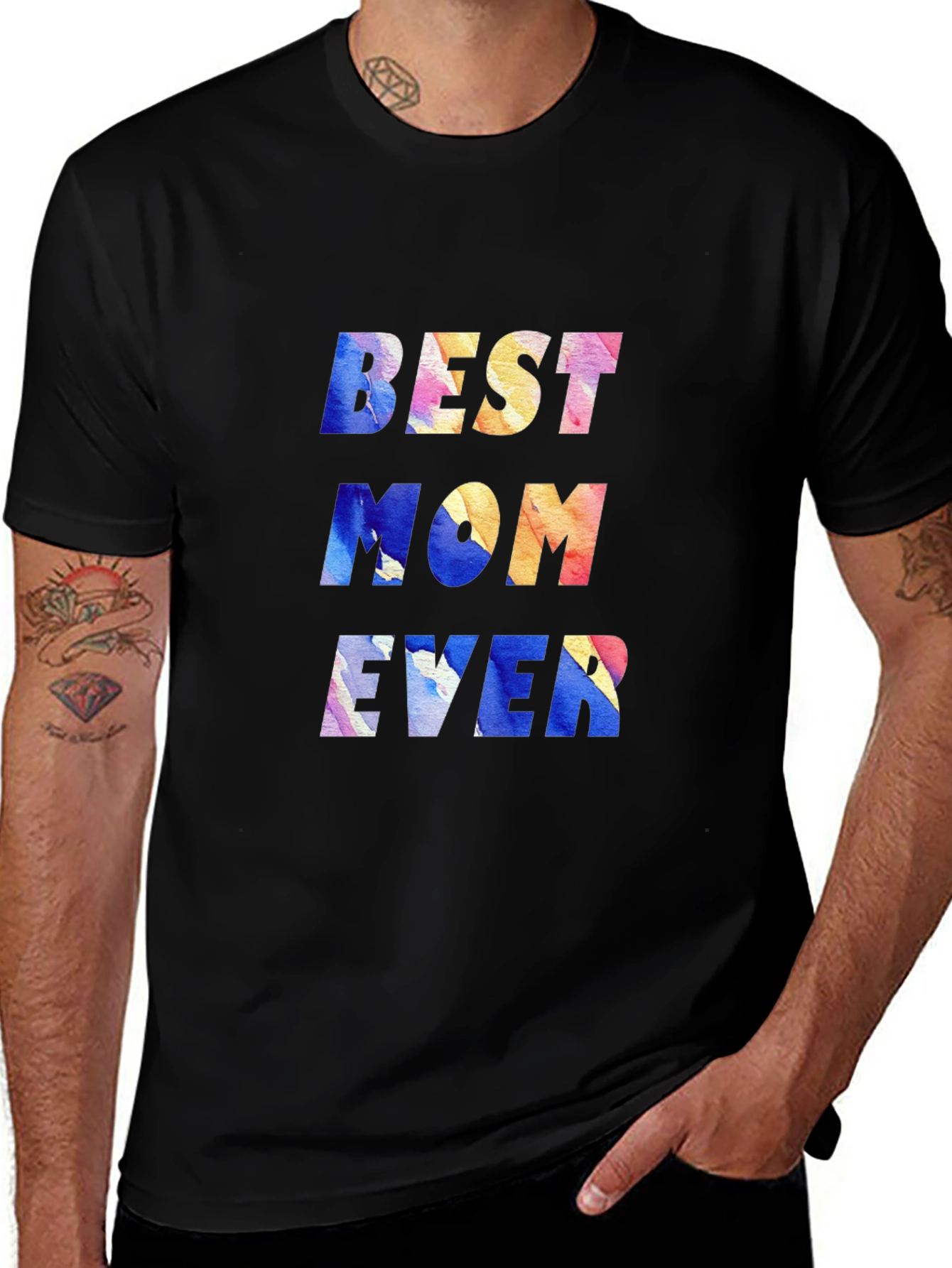 Variant 15 of Best Mom Ever Graphic T-Shirt