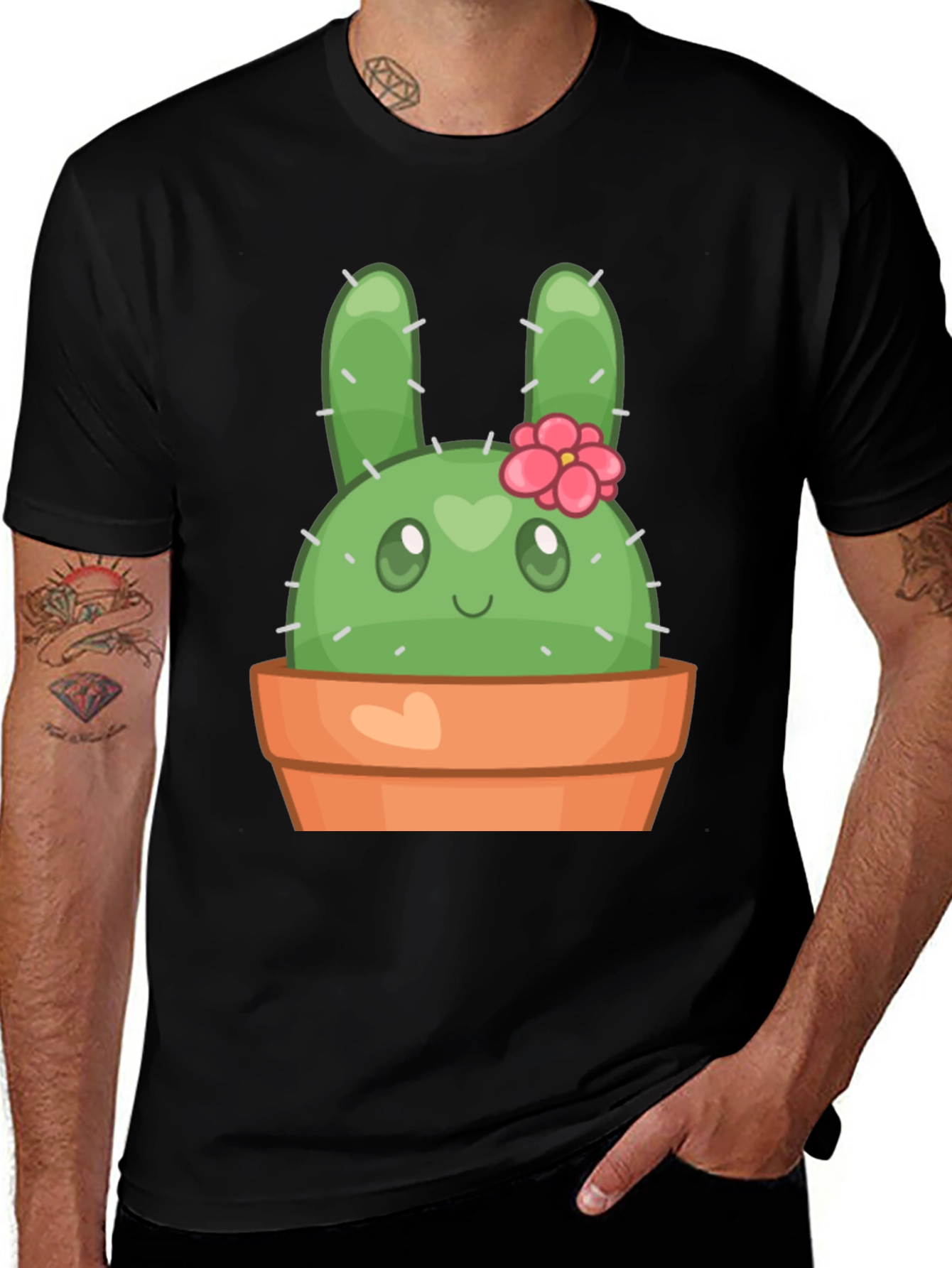 Variant 10 of Cute Cactus Bunny T-Shirt
