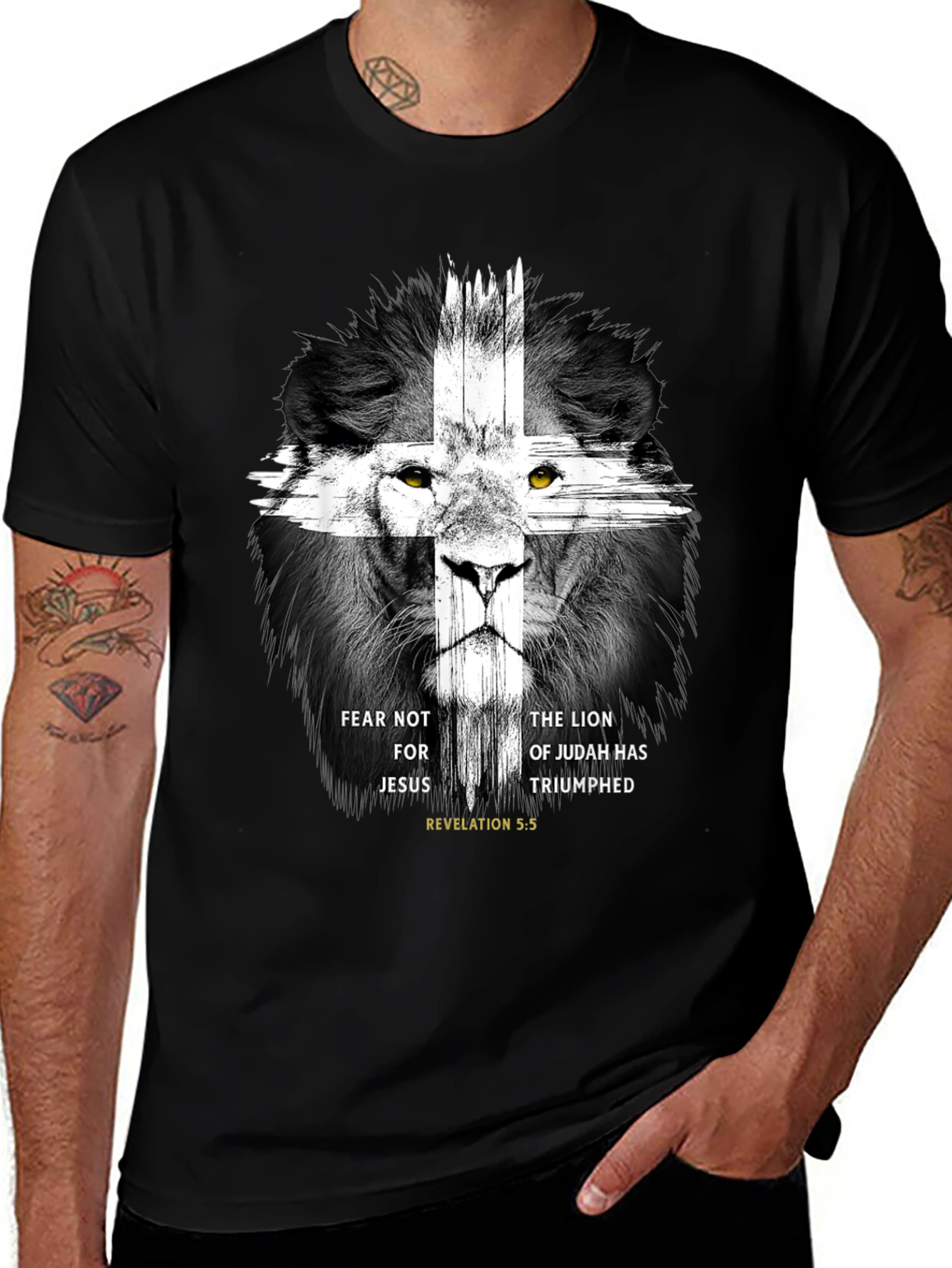 Lion of Judah T-Shirt - Christian Faith Apparel