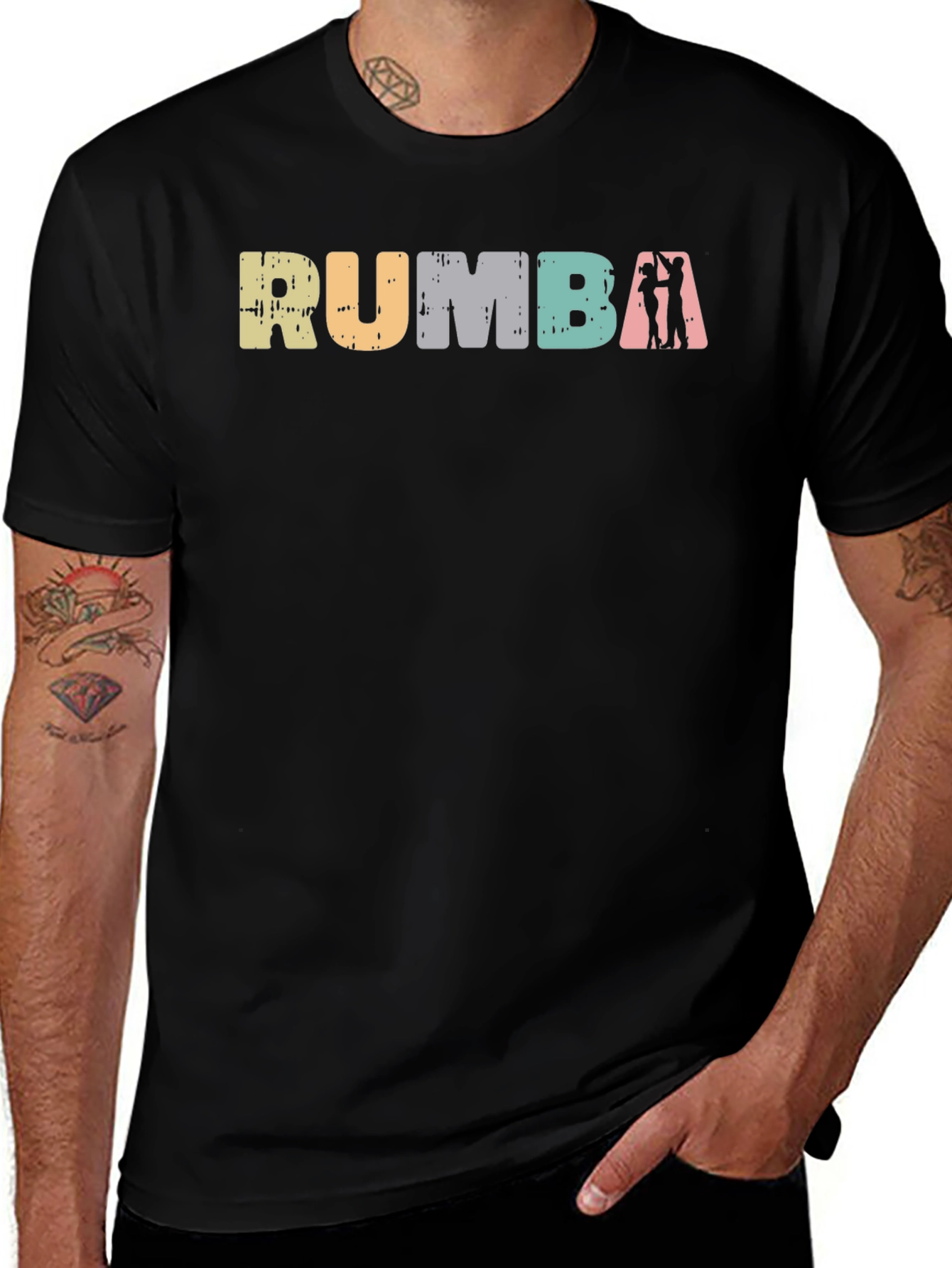 Variant 29 of Retro Rumba Dance T-Shirt
