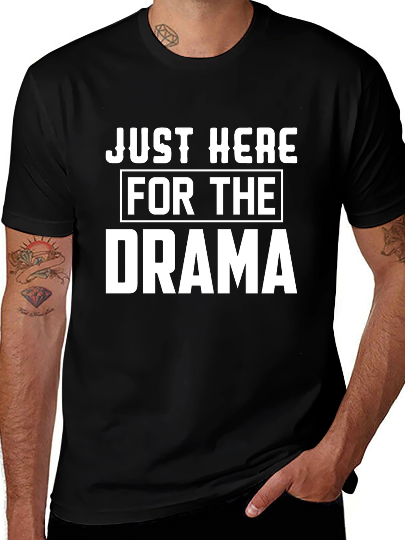 Variant 15 of Just Here for the Drama Graphic T-Shirt