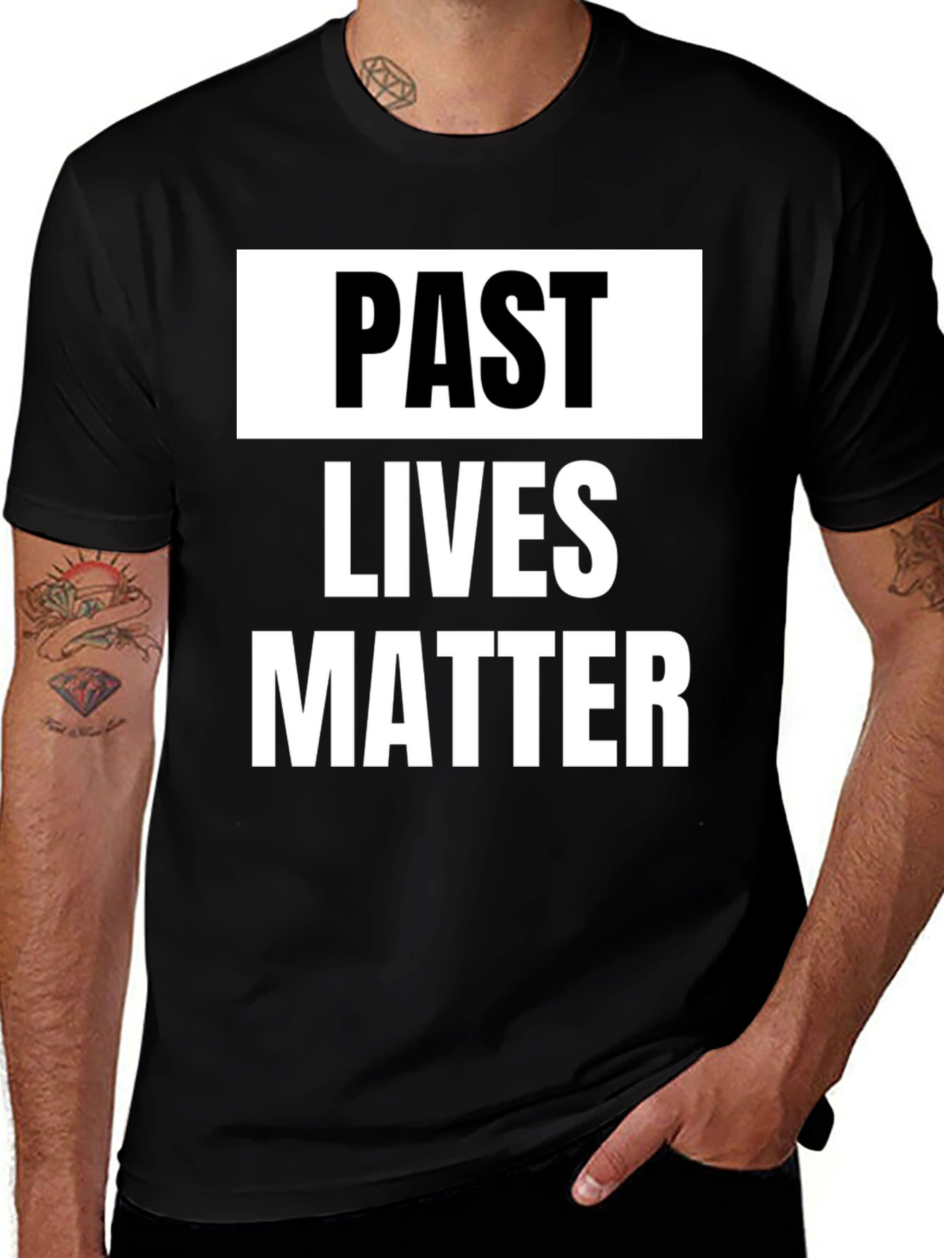 Variant 5 of Past Lives Matter Graphic Tee