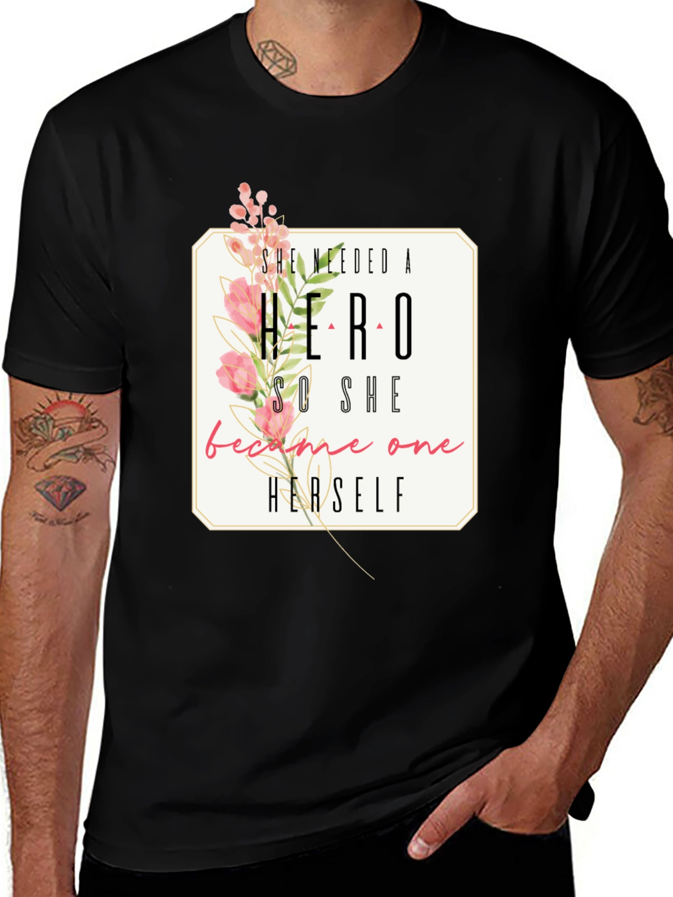 Variant 23 of She Needed a Hero Graphic Tee