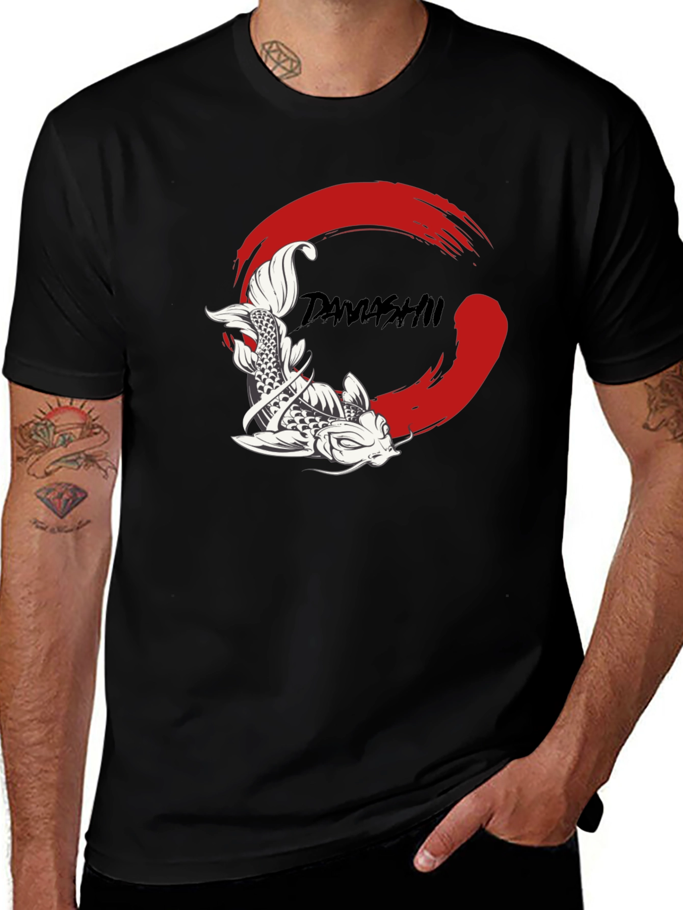 Variant 11 of Koi Fish Damashii Graphic T-Shirt