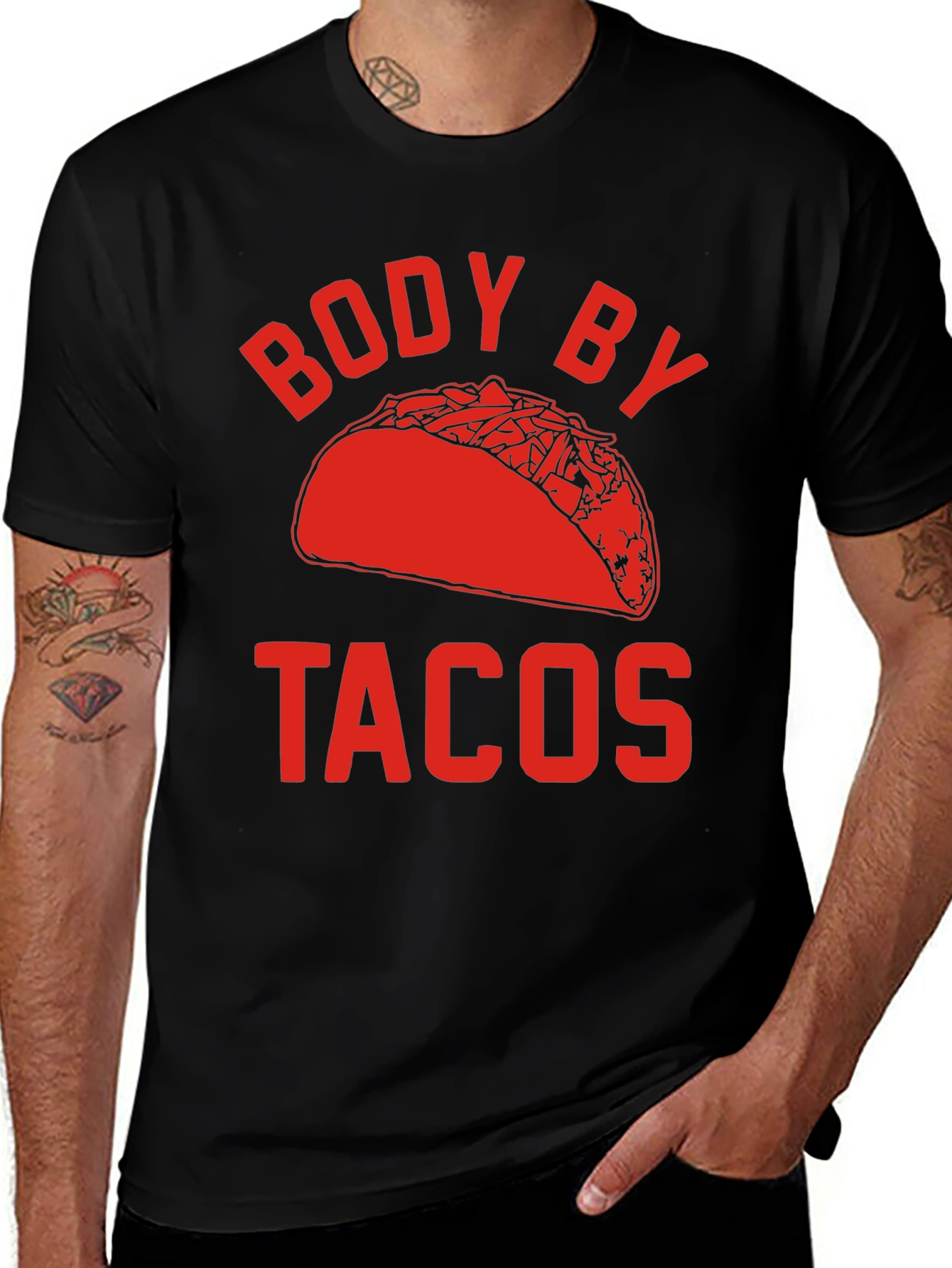 Variant 25 of Body By Tacos Graphic T-Shirt