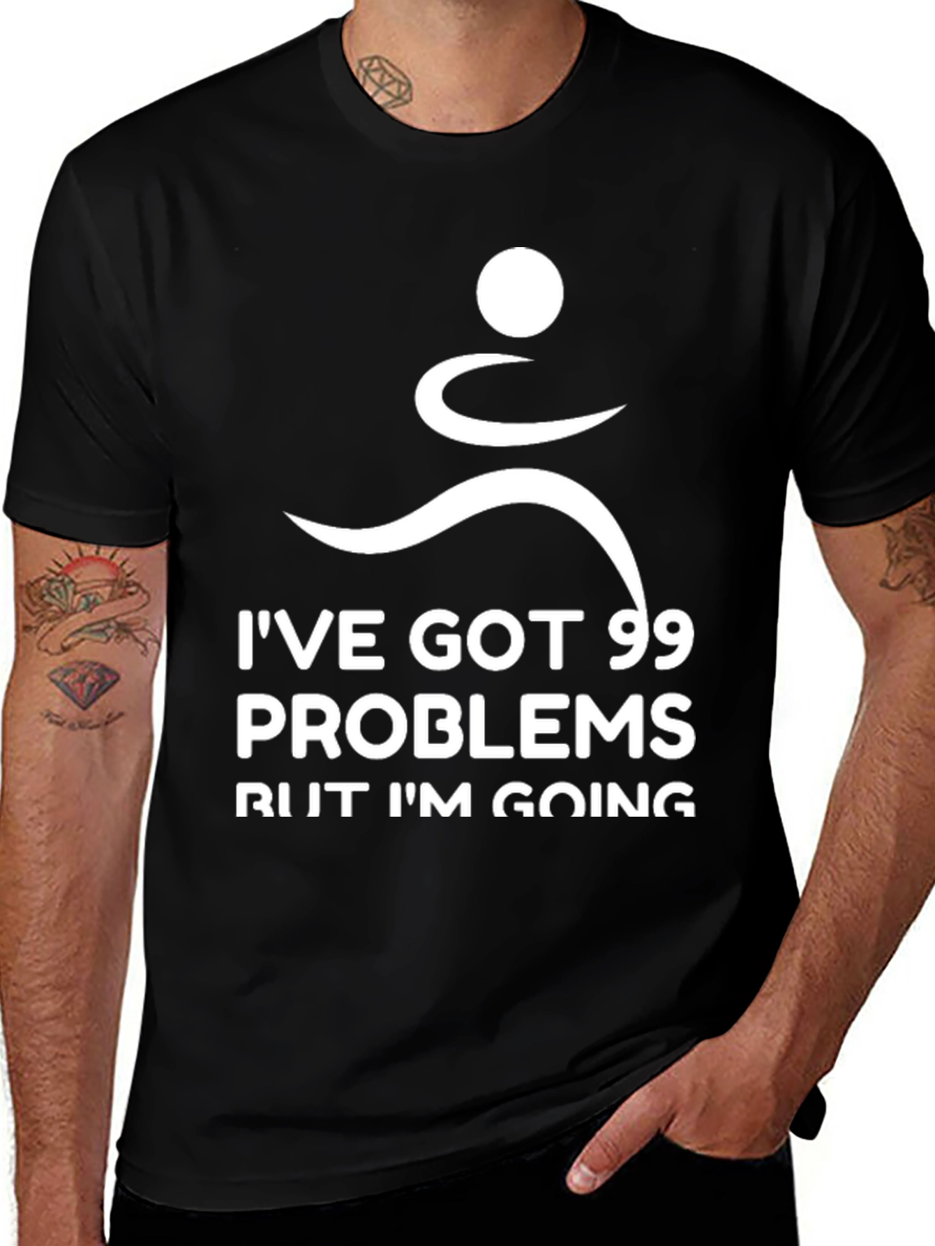 Variant 4 of I've Got 99 Problems Running T-Shirt