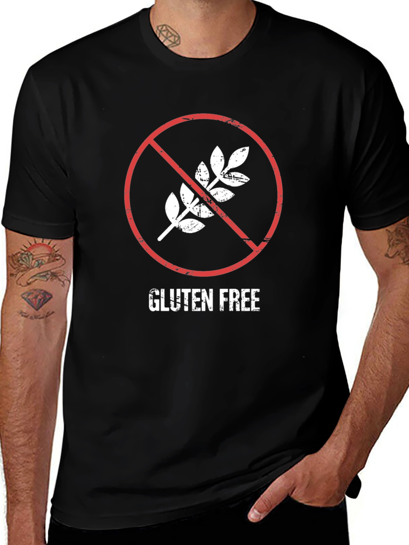 Gluten Free Graphic Tee - Stylish Allergy Awareness