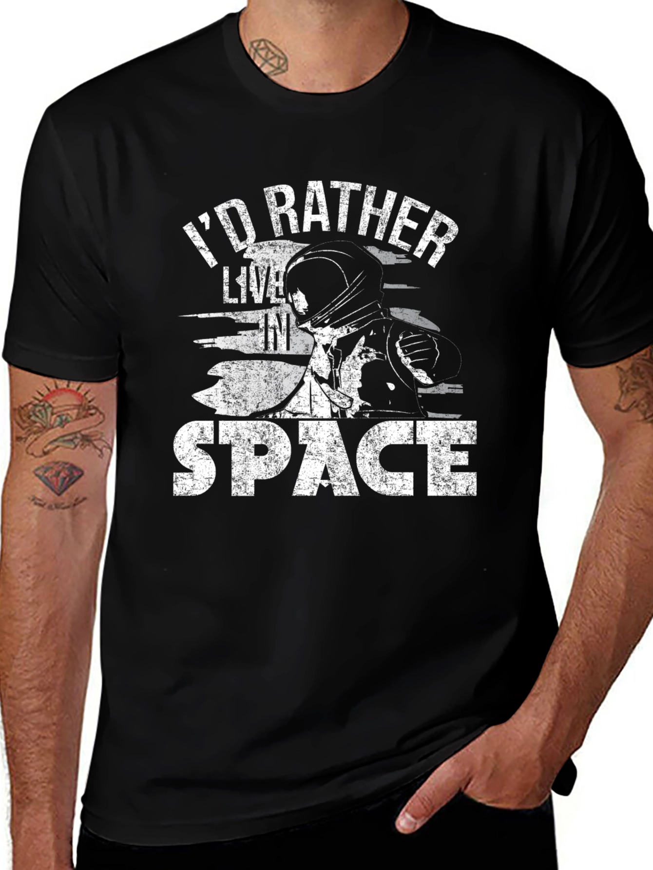 Variant 29 of I'd Rather Live in Space Graphic Tee
