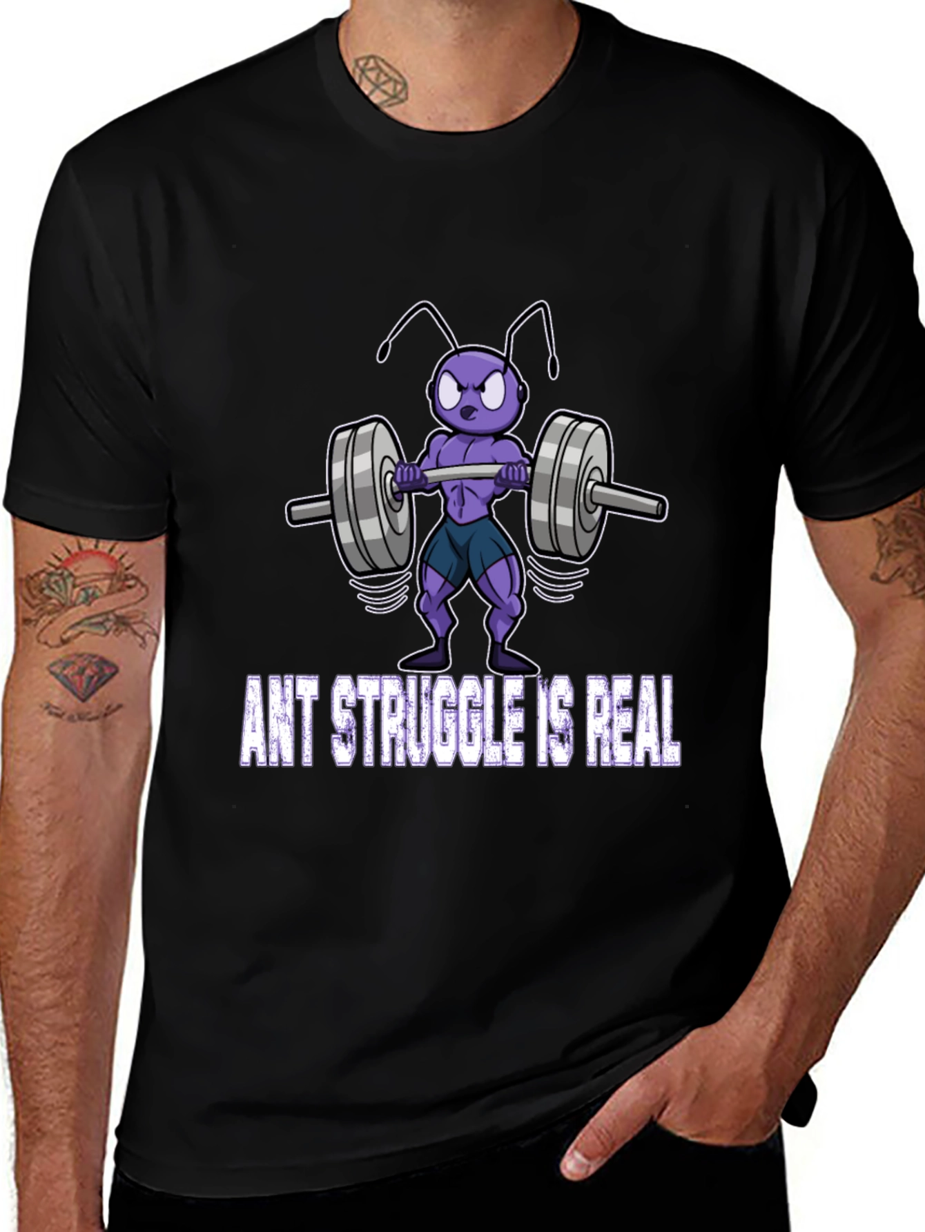 Variant 11 of Ant Struggle is Real Graphic T-Shirt