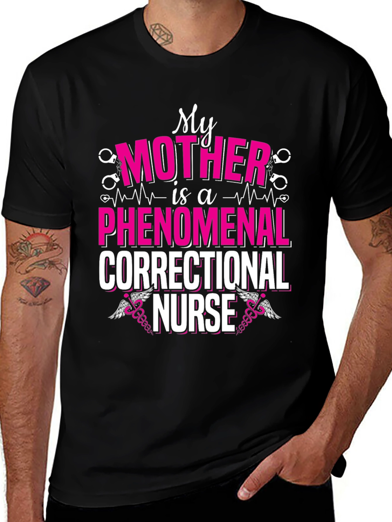 Variant 6 of Phenomenal Correctional Nurse T-Shirt