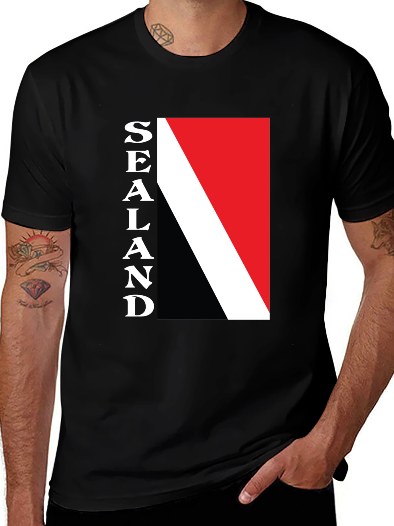Principality of Sealand Flag T-Shirt