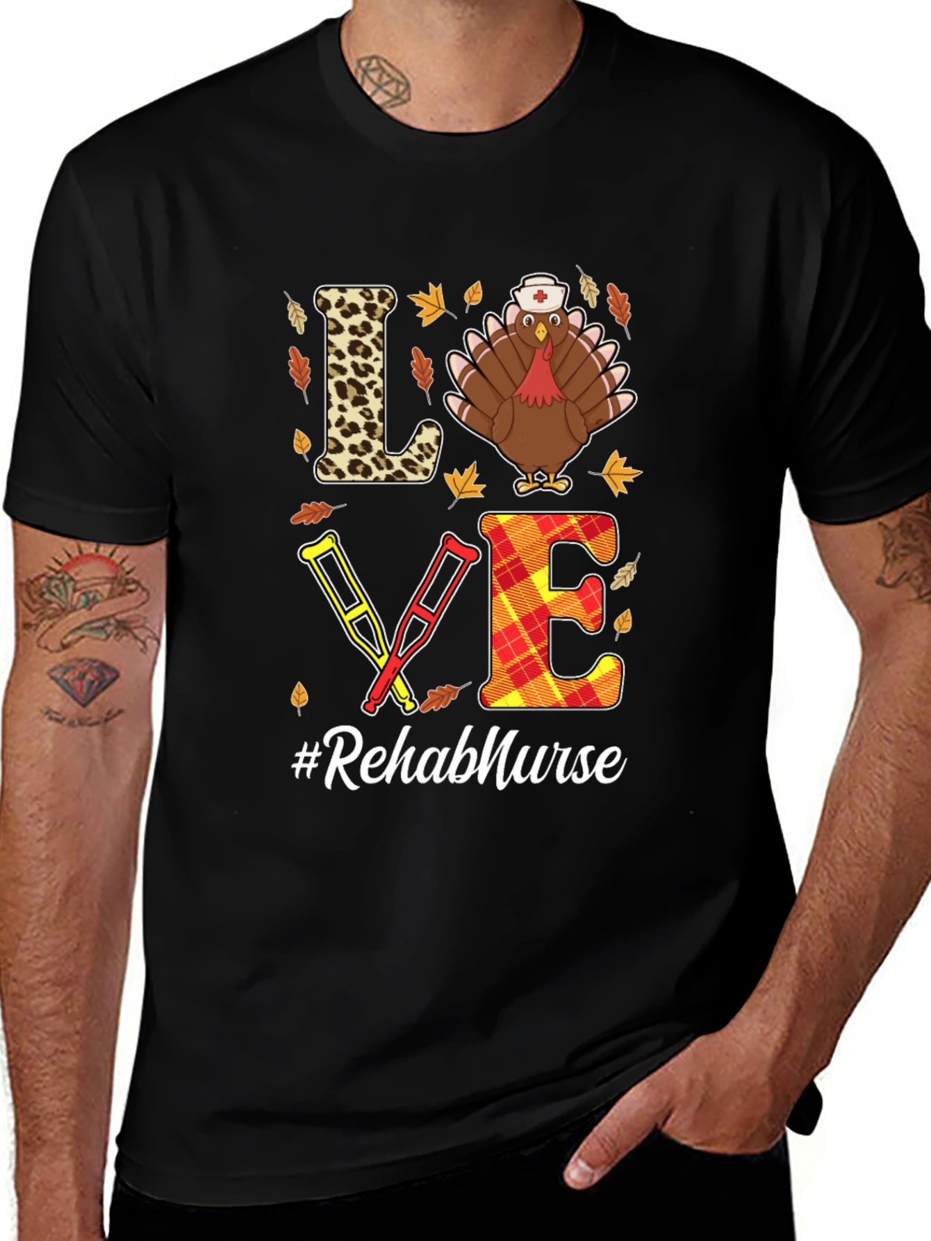 Rehab Nurse Thanksgiving Graphic Tee