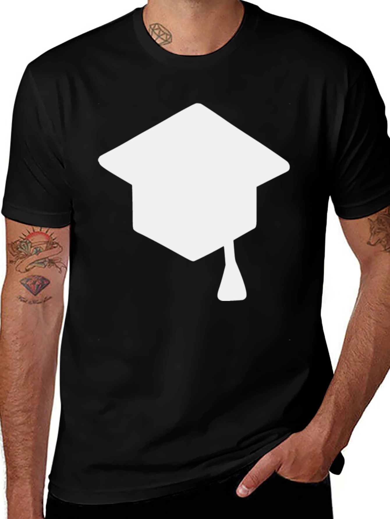 Variant 27 of Graduation Cap Graphic Tee