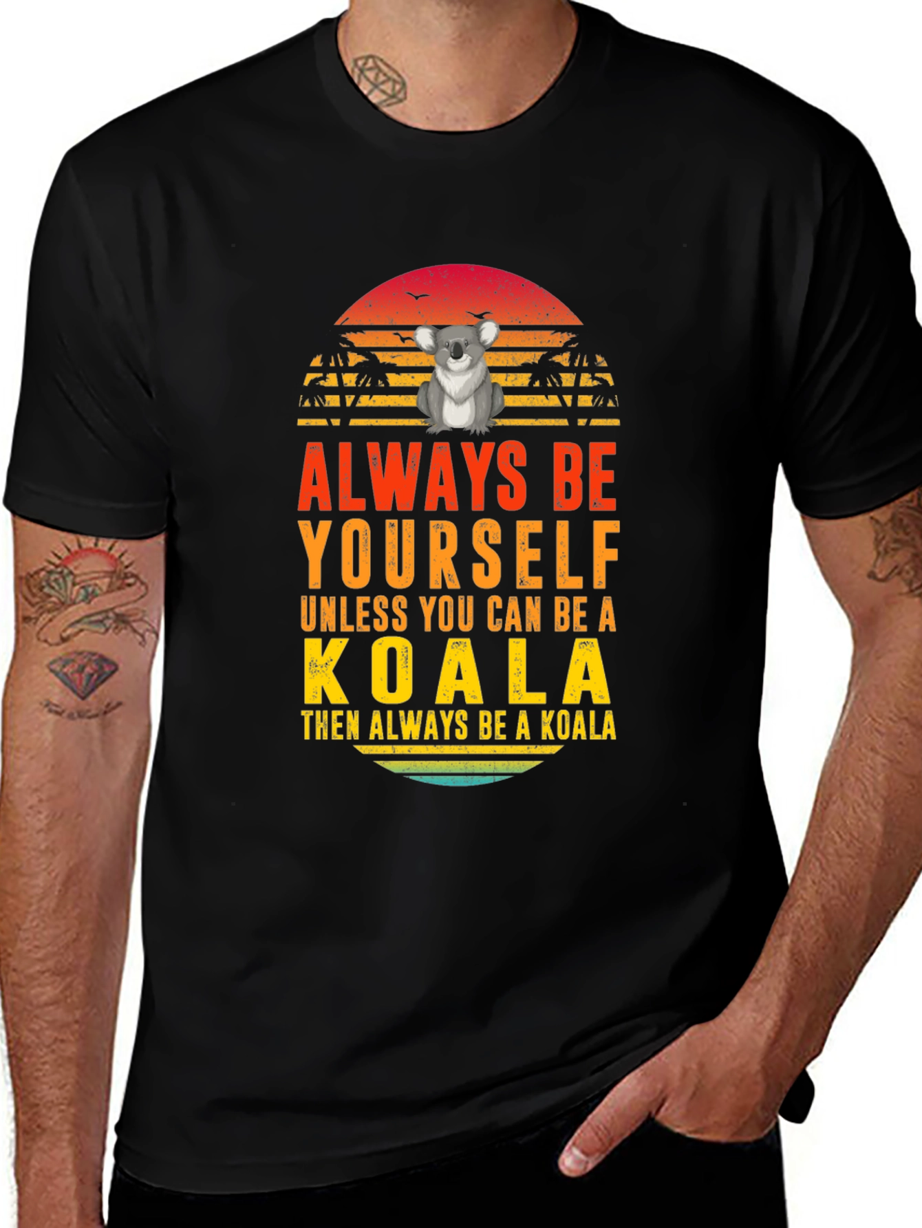 Variant 28 of Always Be Yourself Koala Graphic T-Shirt